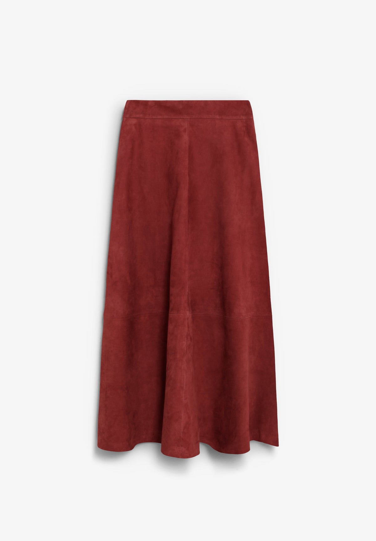 SCLEATHER SUEDE BOMBER SKIRT
