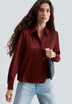 STRIPED OPENWORK SHIRT