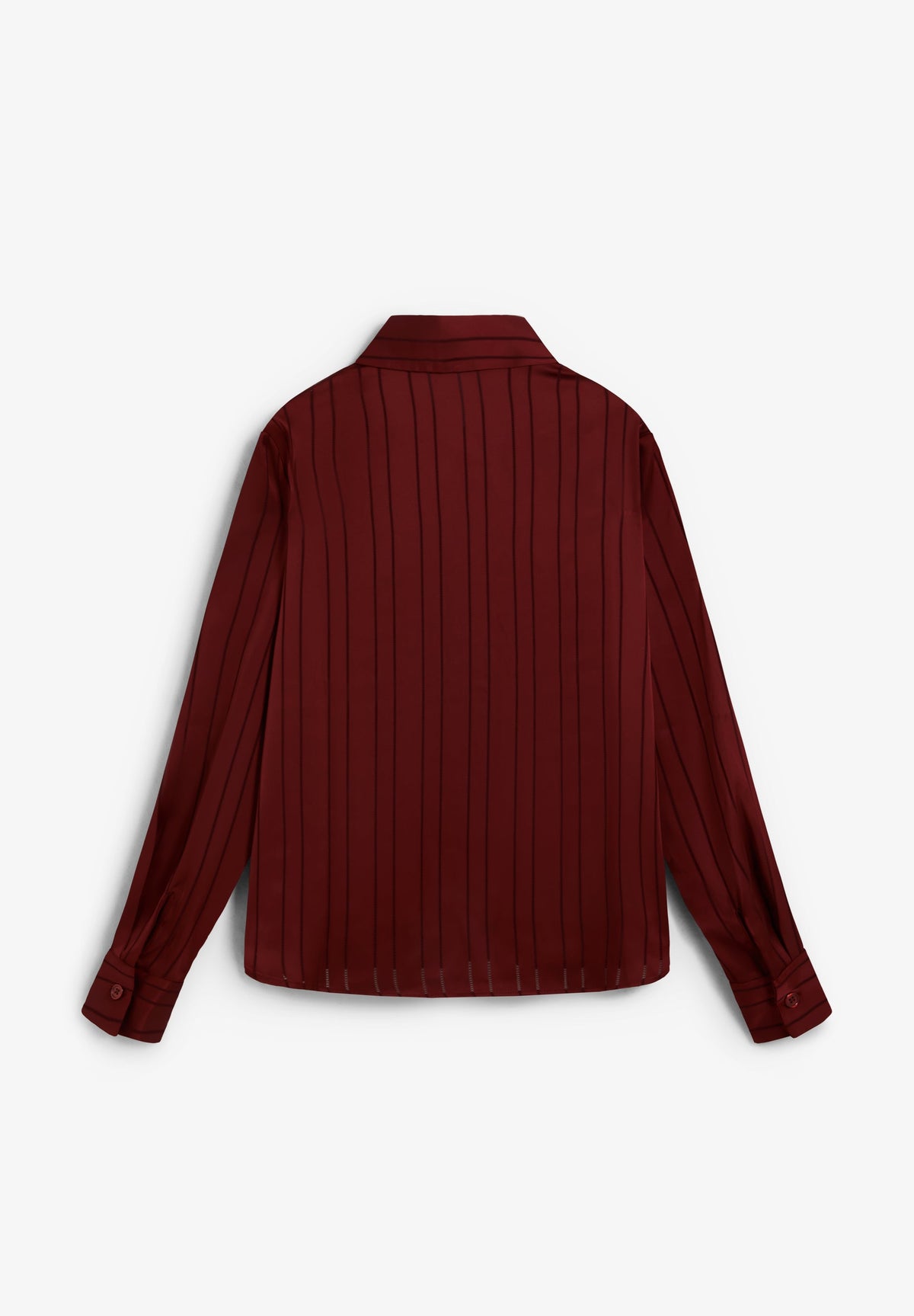 STRIPED OPENWORK SHIRT