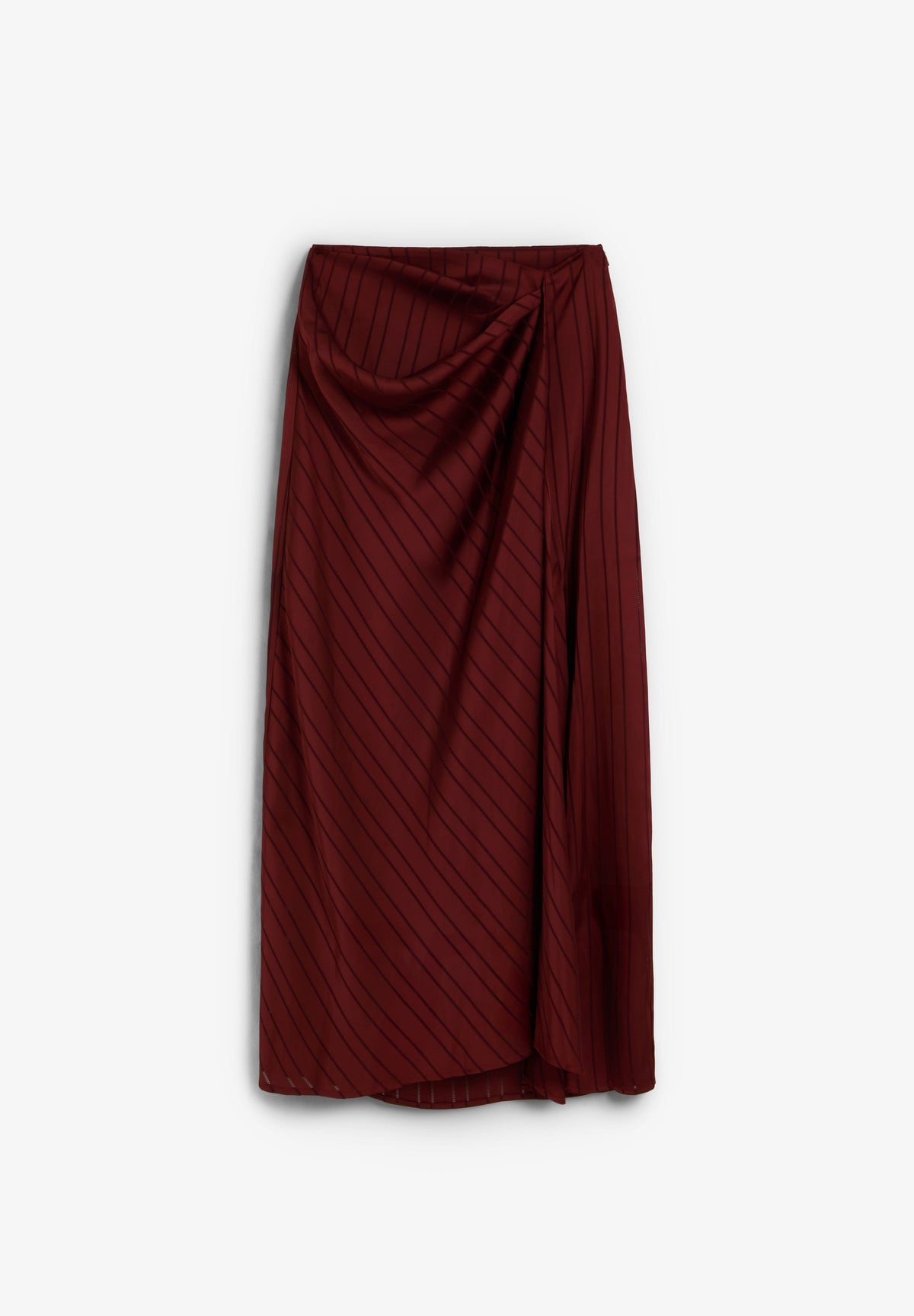 STRIPED OPENWORK SKIRT