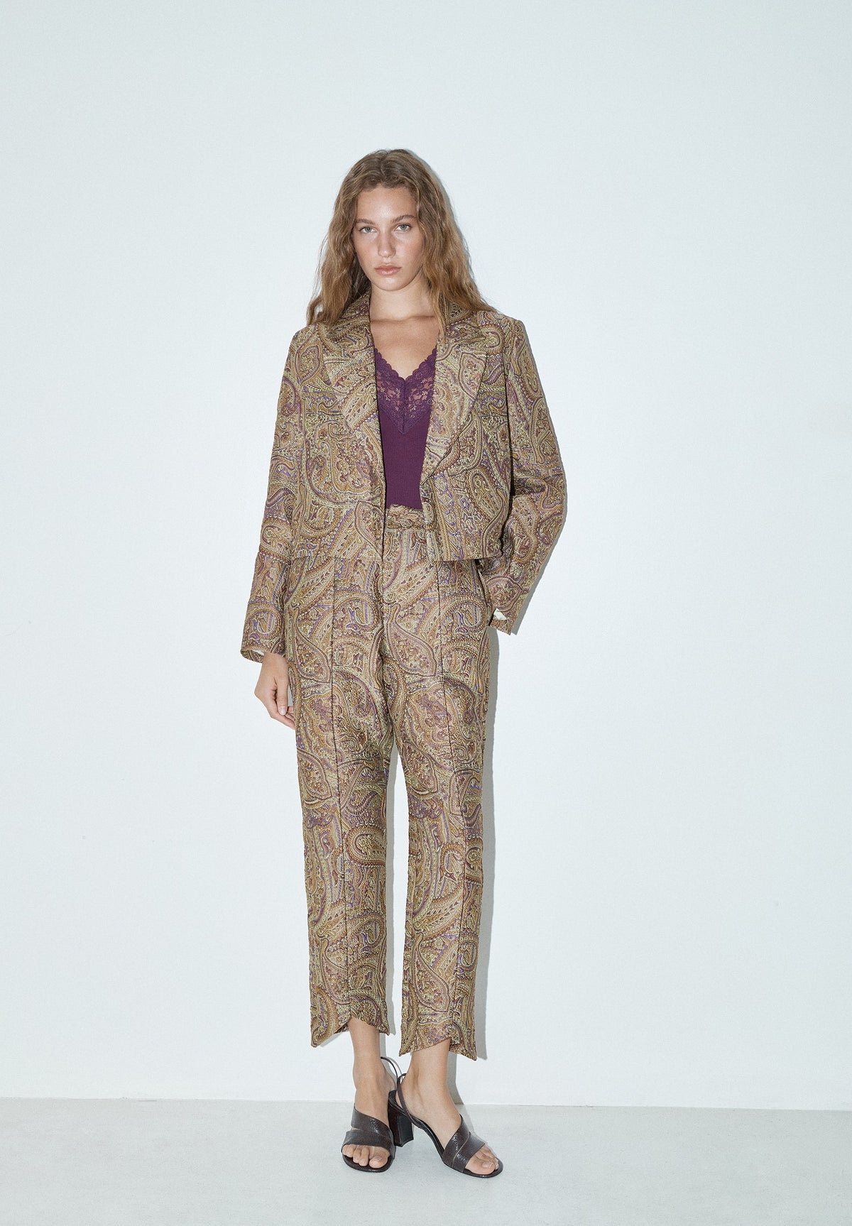 PAISLEY PRINT JACKET