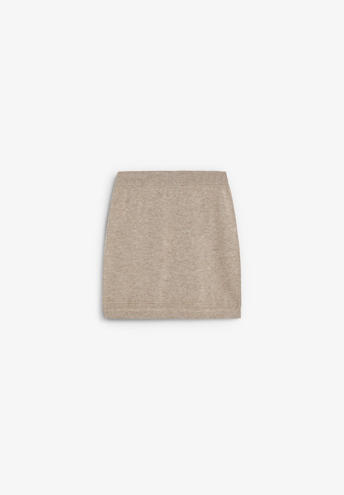 SCSQUARE MINI KNIT SKIRT