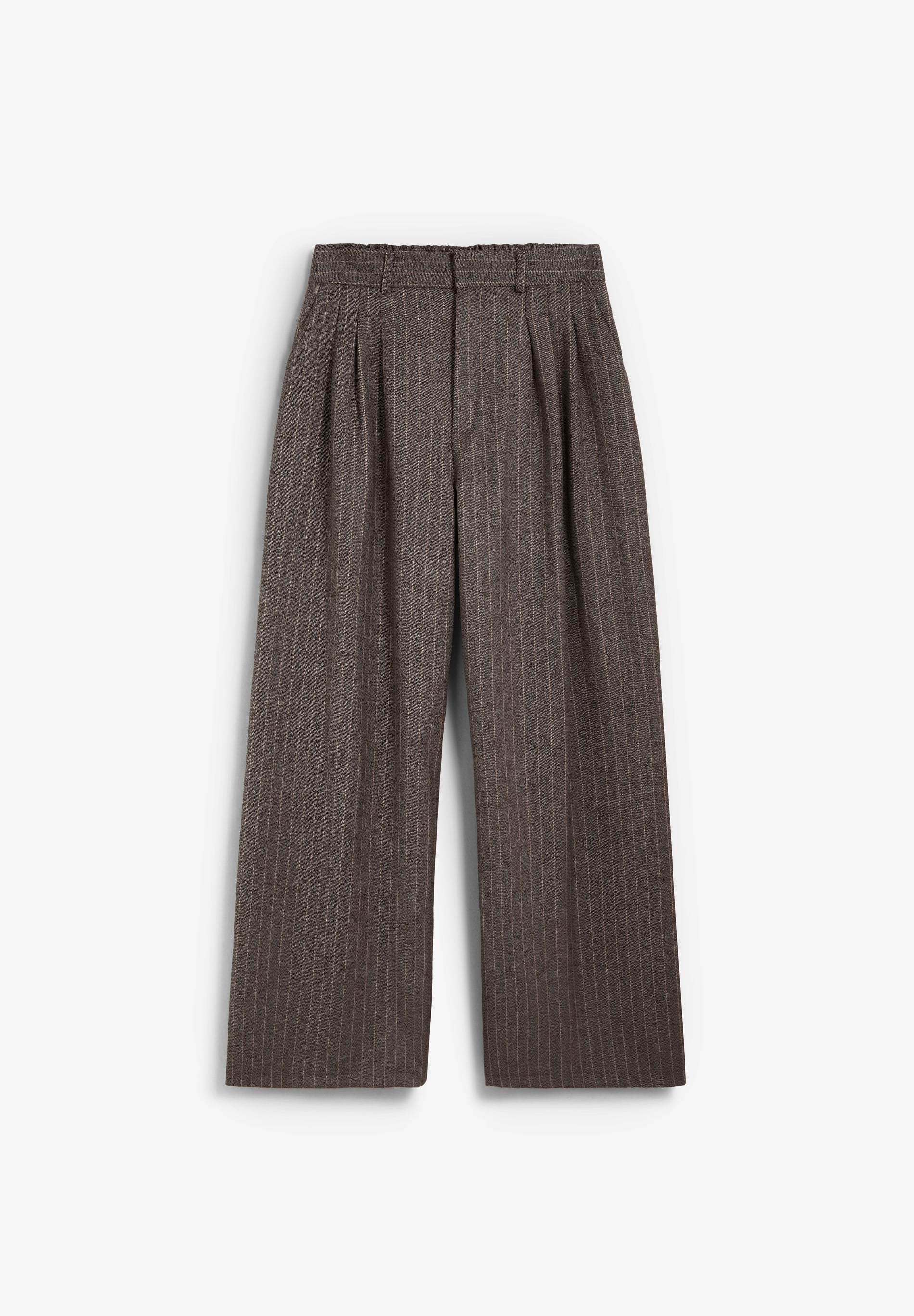 PINSTRIPE DARTED TROUSERS
