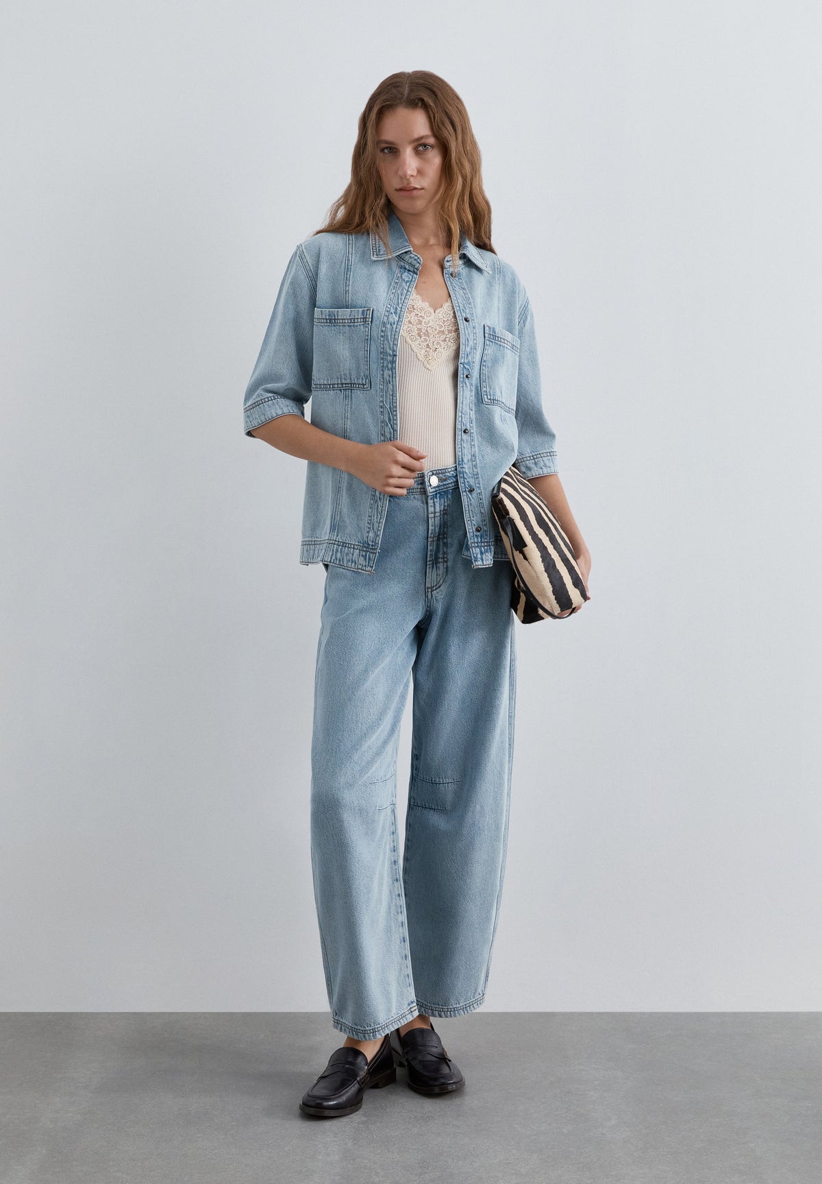 BALLOON CUT JEANS