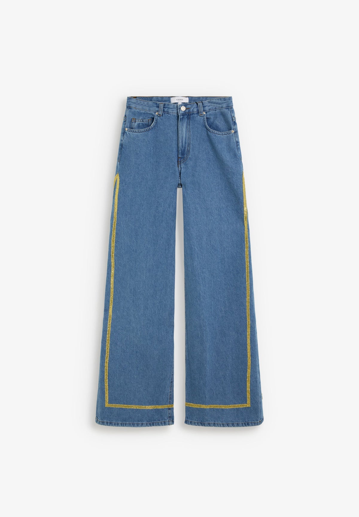 JEANS WITH SIDE STRIPES