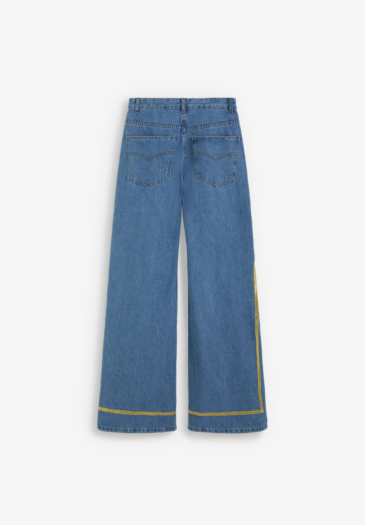 JEANS WITH SIDE STRIPES