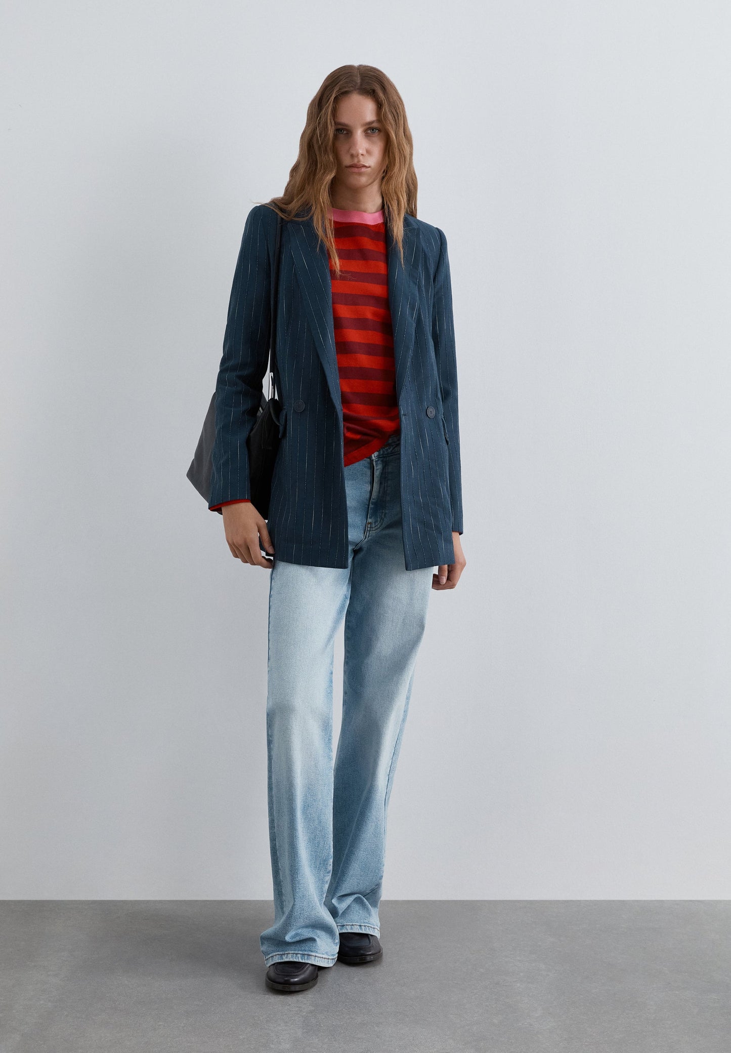 LUREX STRIPED BLAZER