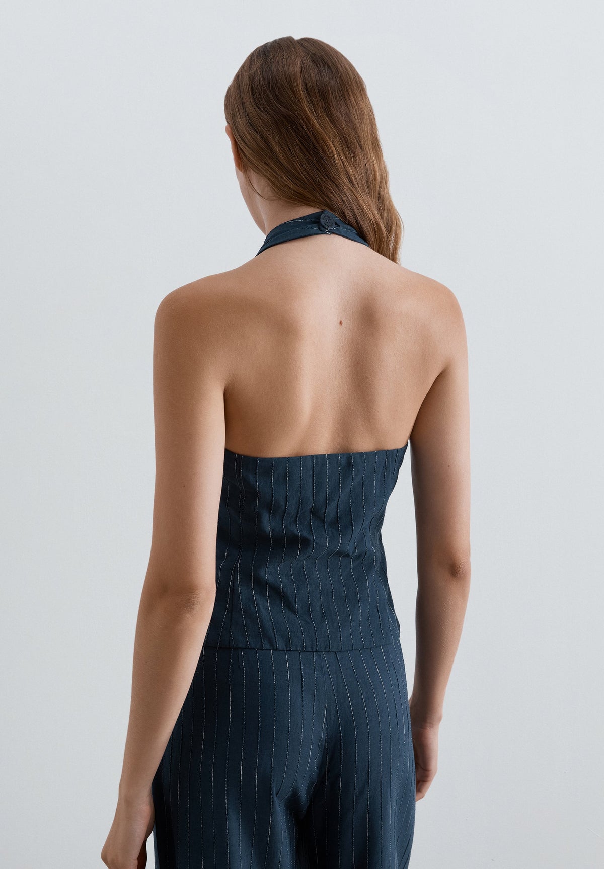 LUREX STRIPE WAISTCOAT