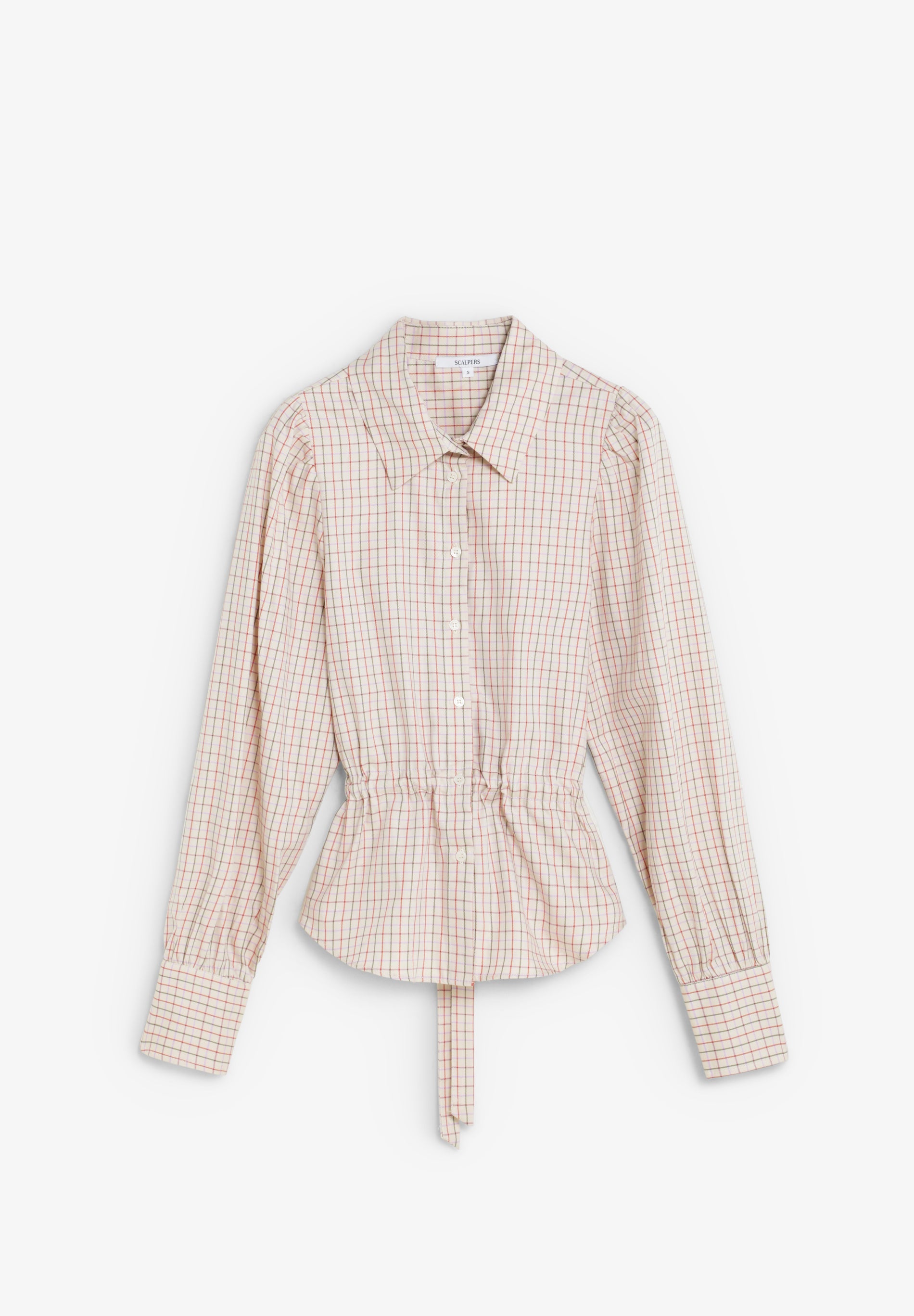 CHECK SHIRT WITH TIE