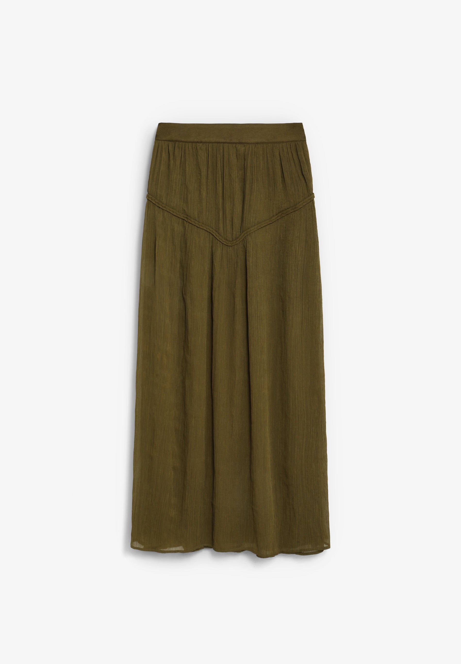 SCWRINKLE BRAID SKIRT