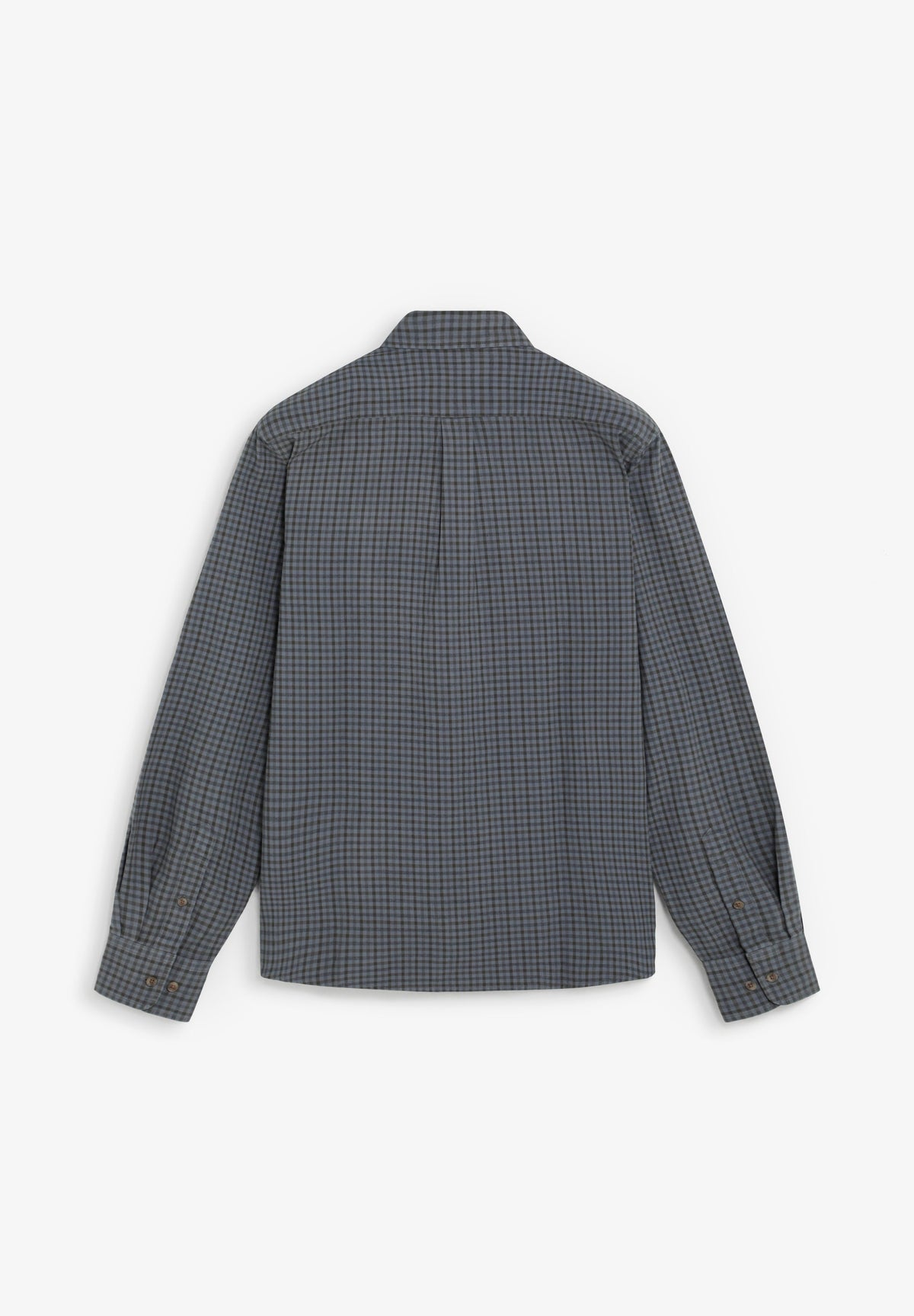 CHECK SHIRT WITH A BUTTON-DOWN COLLAR