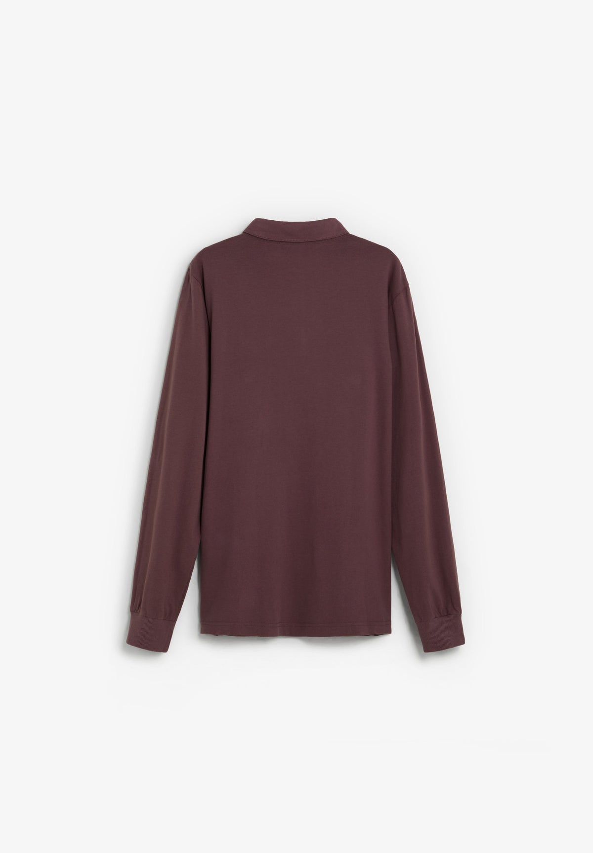 FADED LONG SLEEVE POLO SHIRT