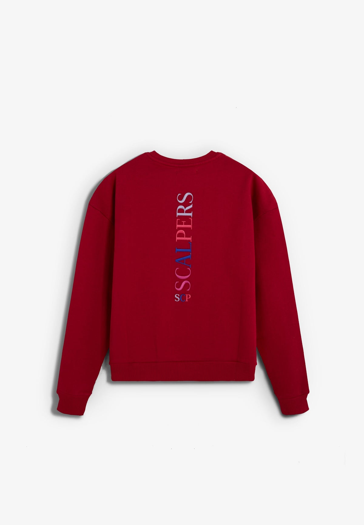 SWEATSHIRT WITH BACK LOGO EMBROIDERY