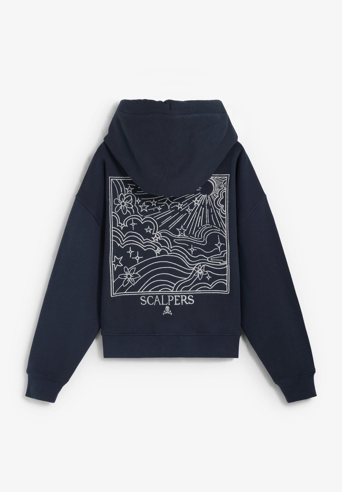 LUREX SWEATSHIRT WITH EMBROIDERY