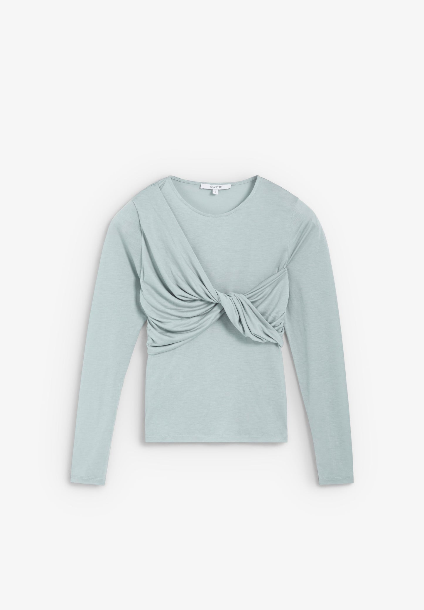 LYOCELL T-SHIRT WITH KNOT