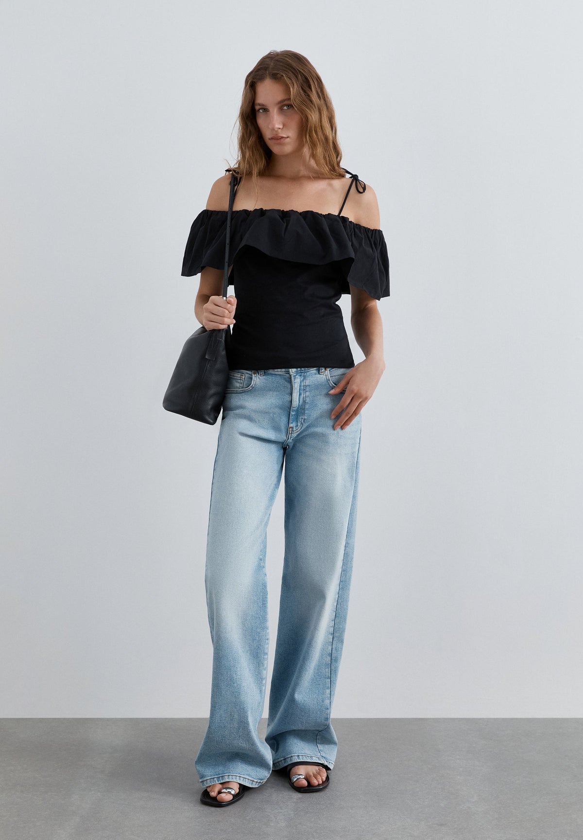 BARDOT NECKLINE TOP
