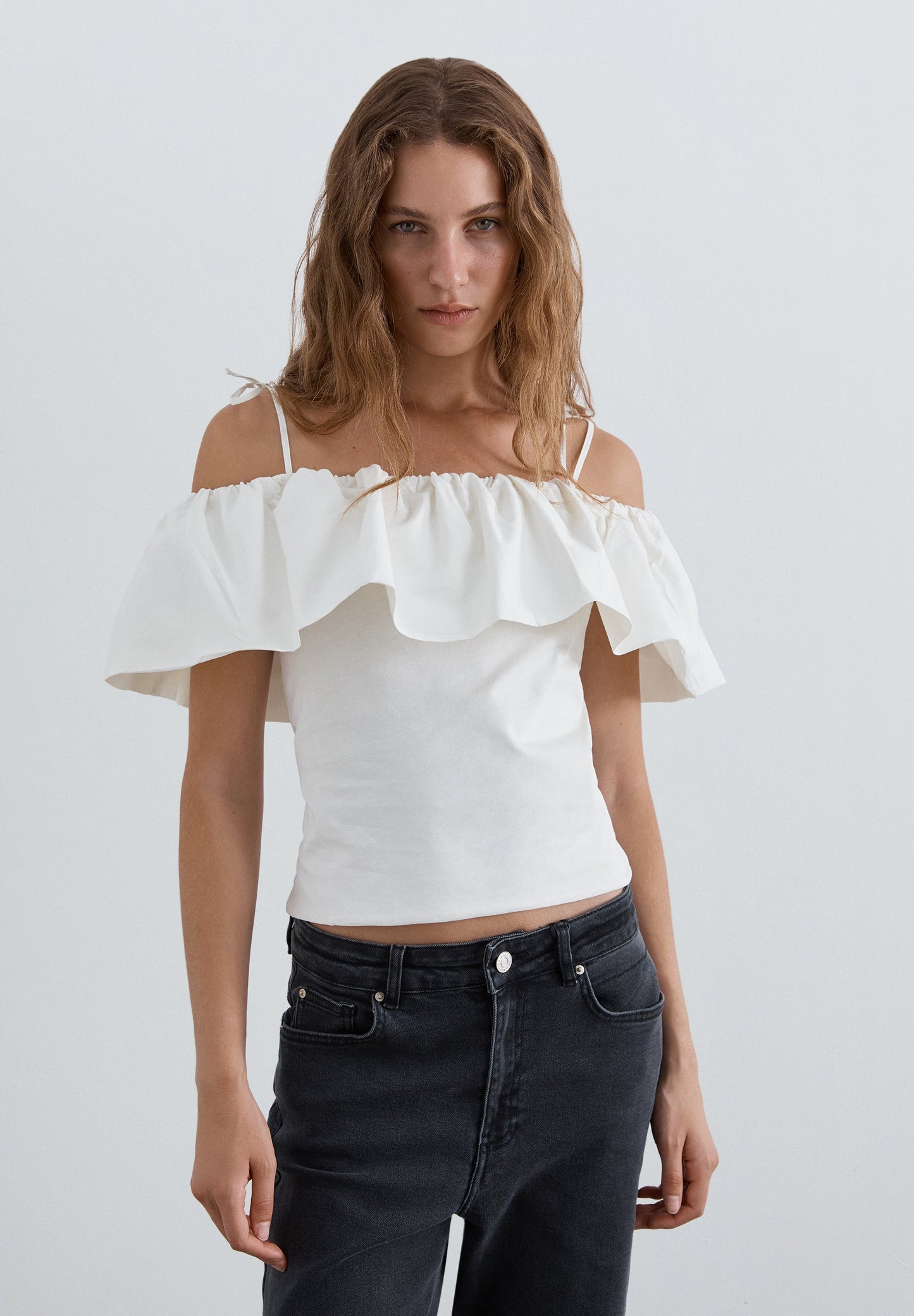 BARDOT NECKLINE TOP