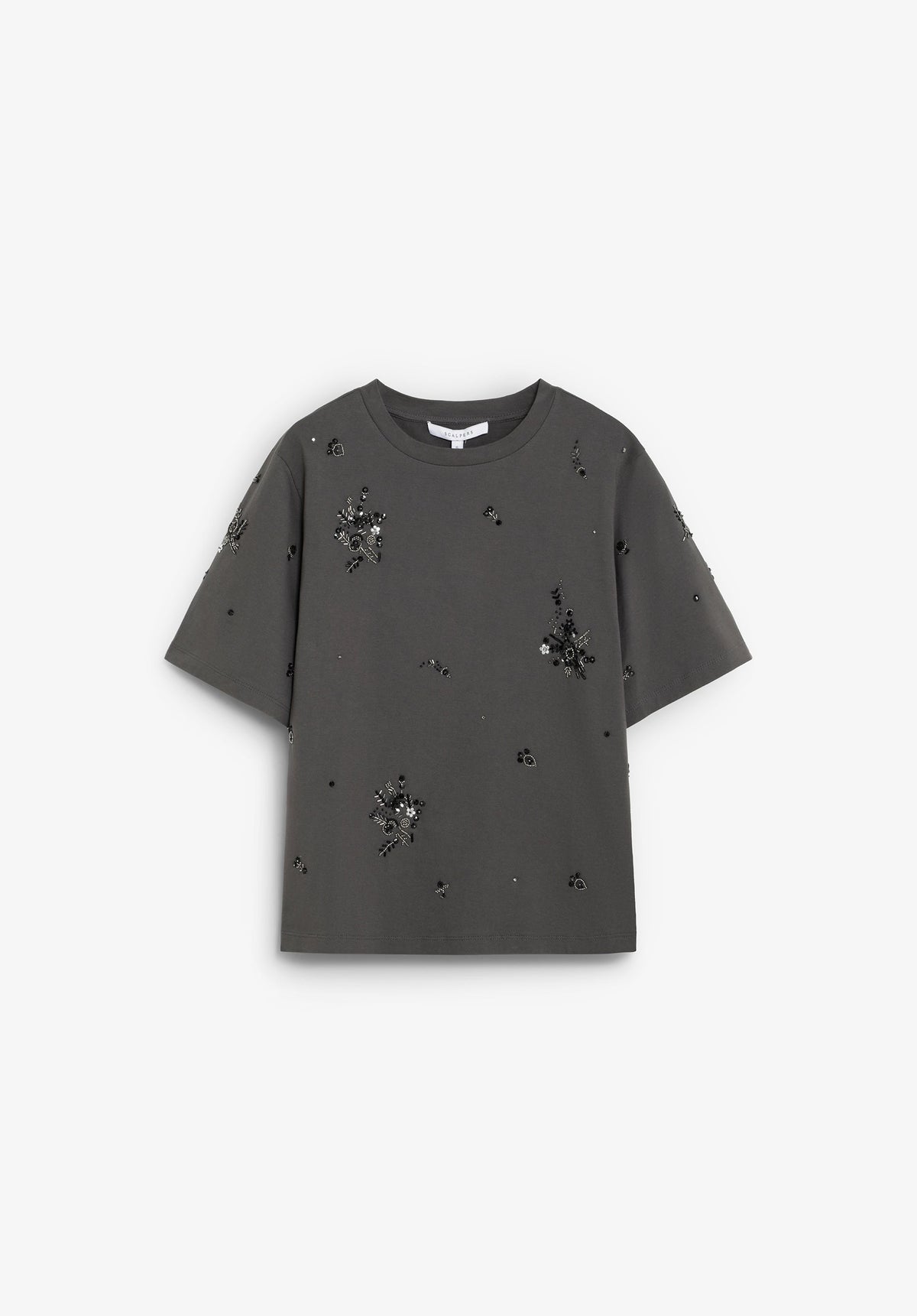 T-SHIRT WITH EMBROIDERED DETAILS