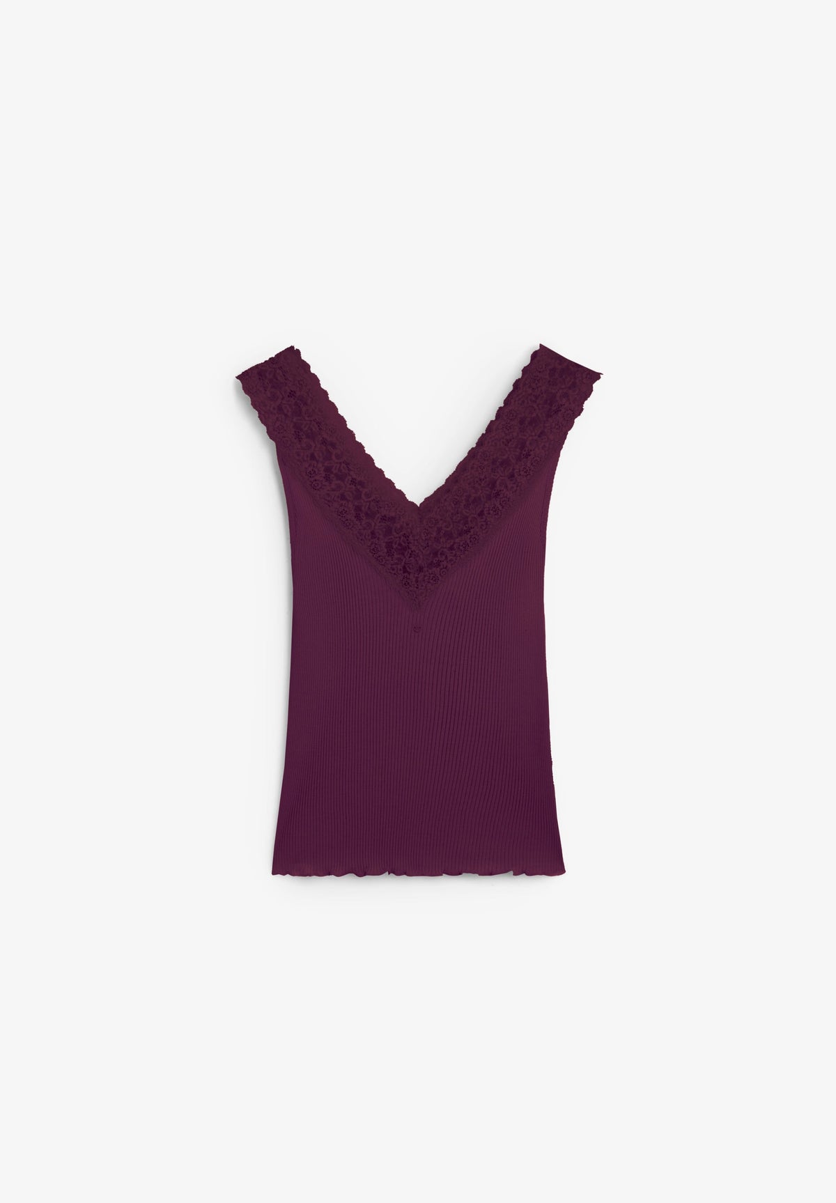 STRAPPY TOP WITH LACE