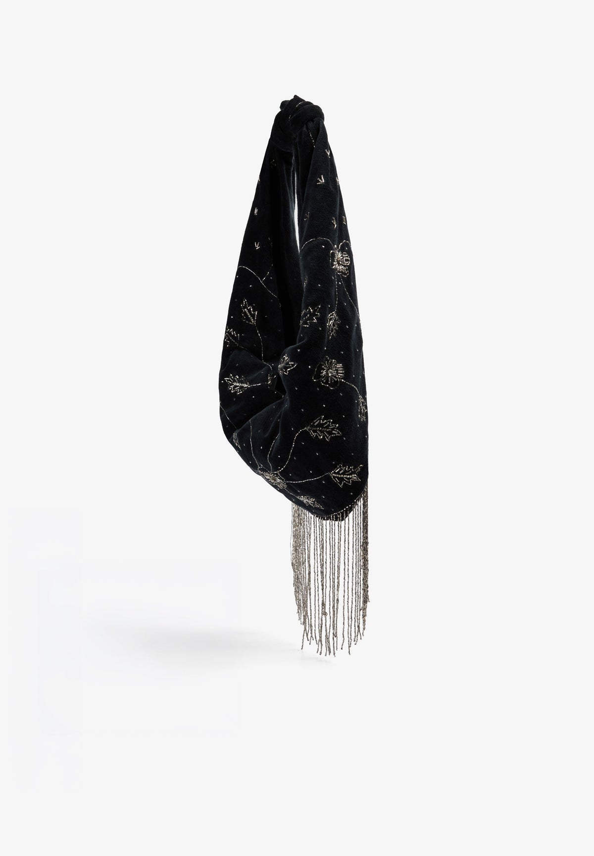 SCPARVELVETFRINGES BAG