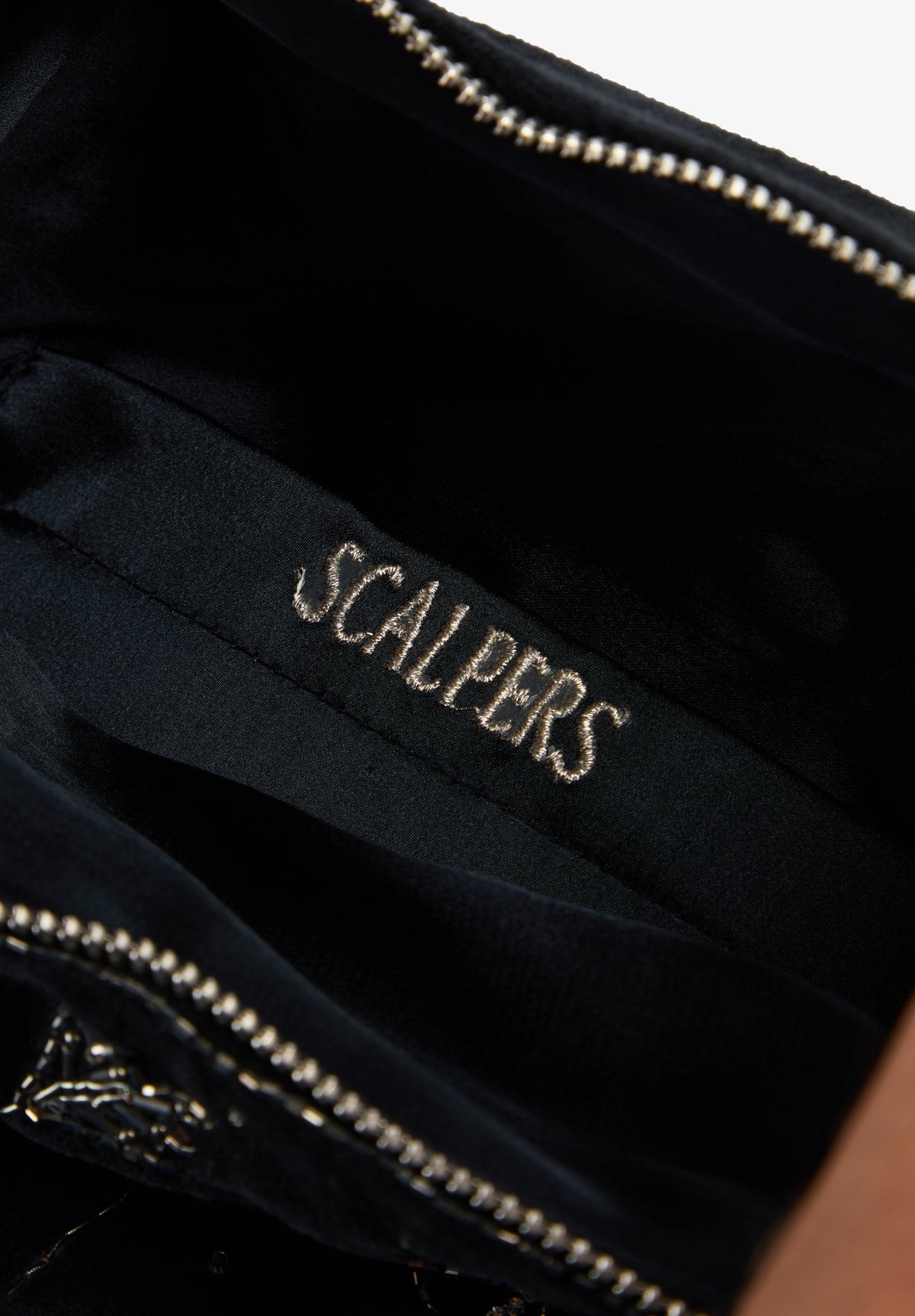 SCPARVELVETFRINGES BAG