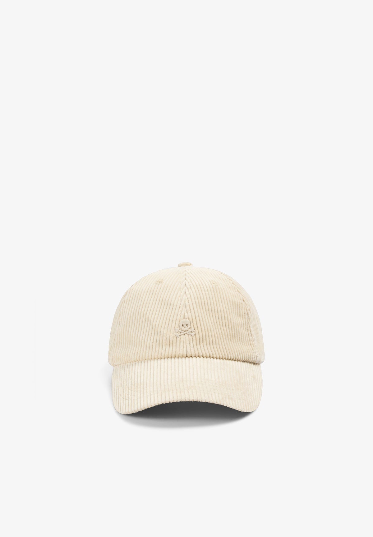 SCSKULLCORDUROY CAP
