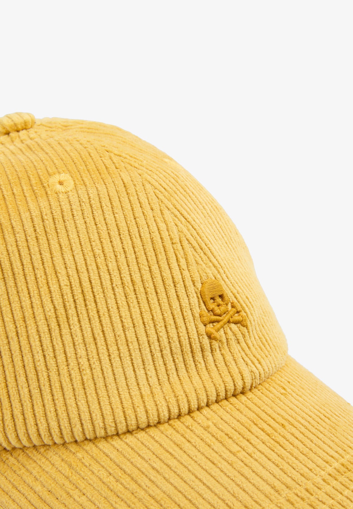 SCSKULLCORDUROY CAP