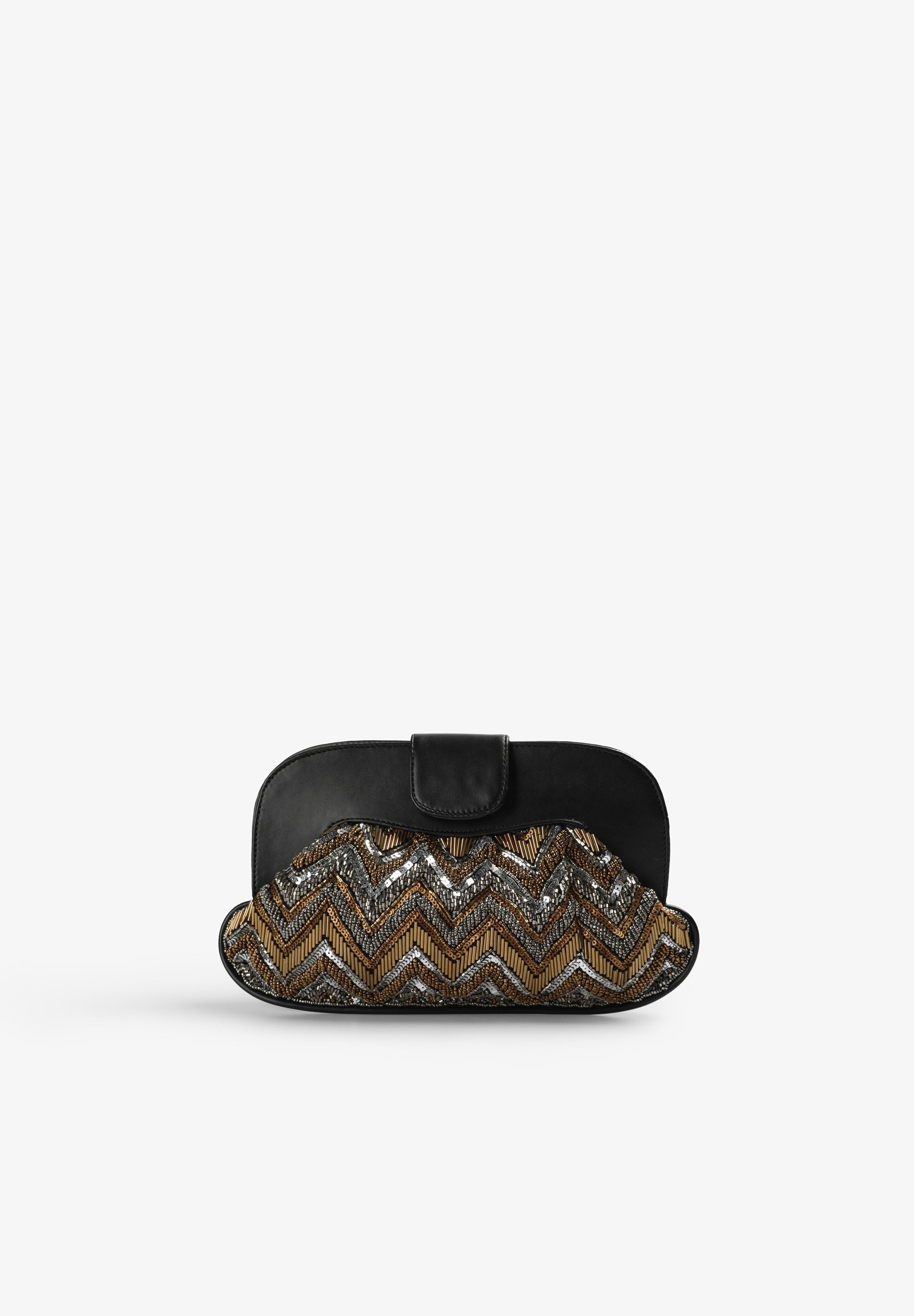 BEADED CLUTCH BAG