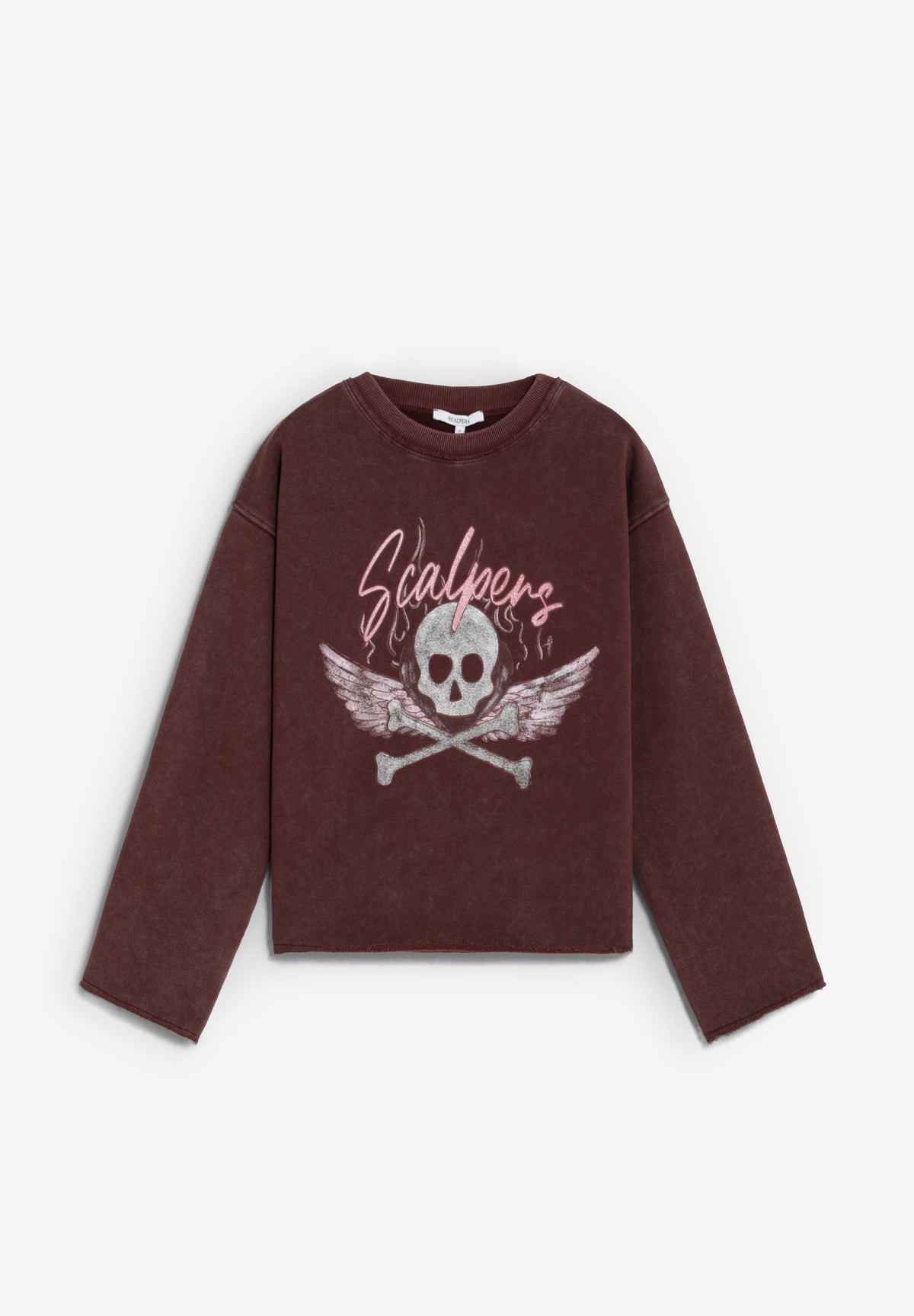 FADED PRINT SWEATSHIRT