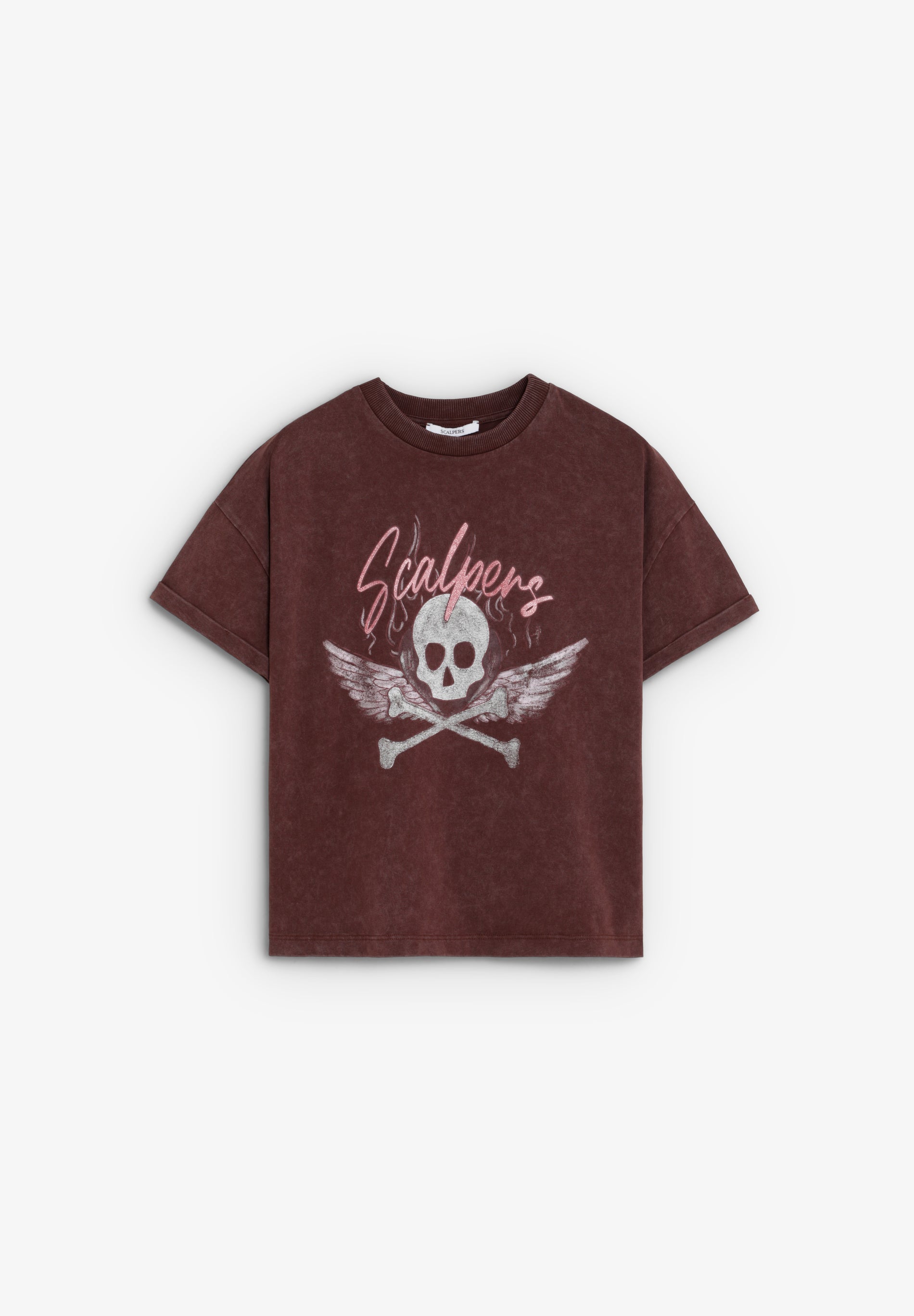 SCNEW ANGEL SKULL TEE