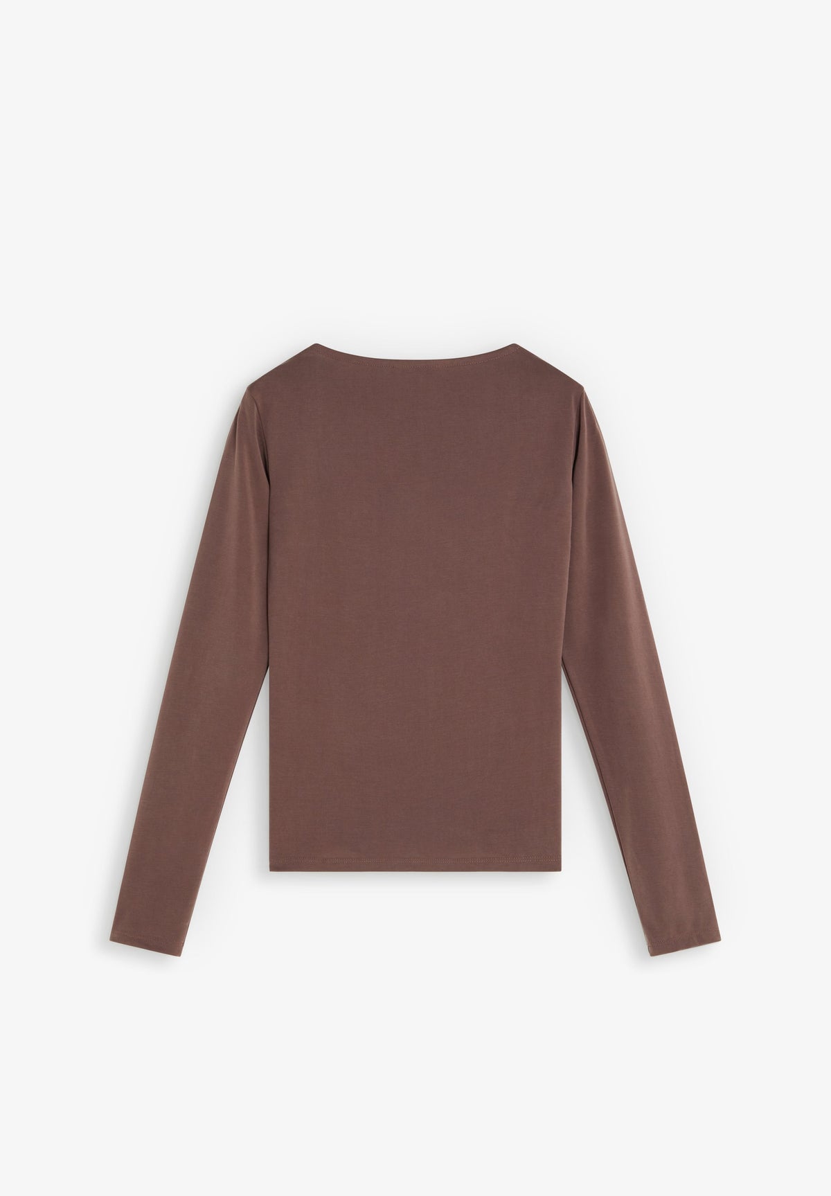 FRONT DRAPED T-SHIRT