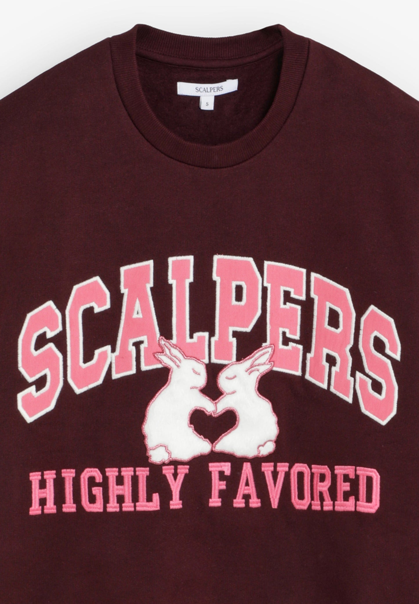 SWEATSHIRT WITH FRONT EMBROIDERY