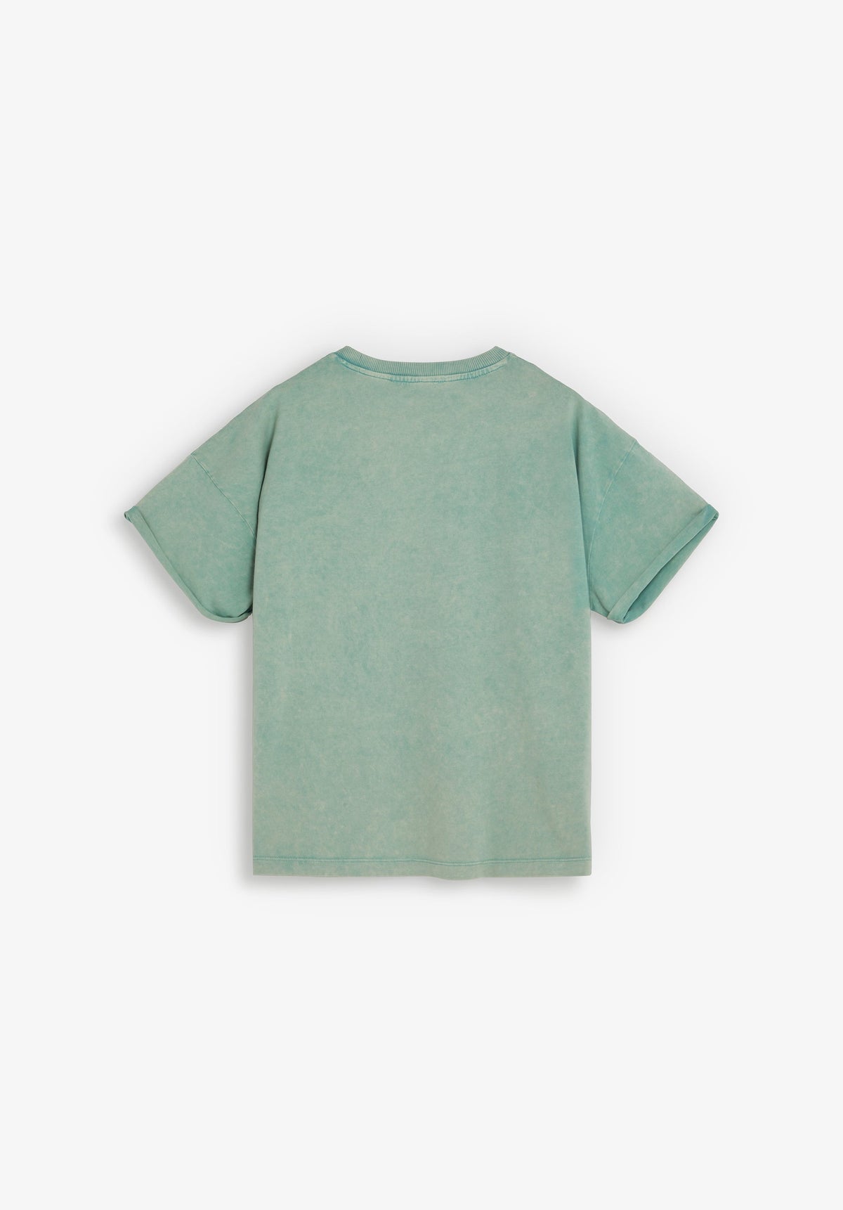 WASHED PRINT T-SHIRT
