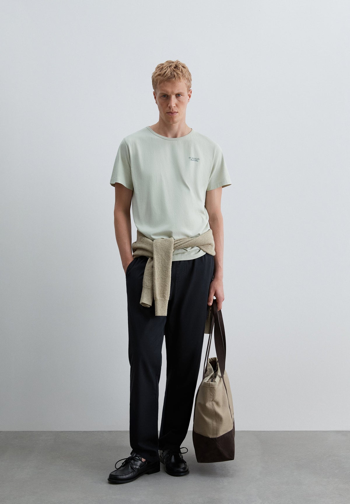 SAINT BLEU PRINT T-SHIRT