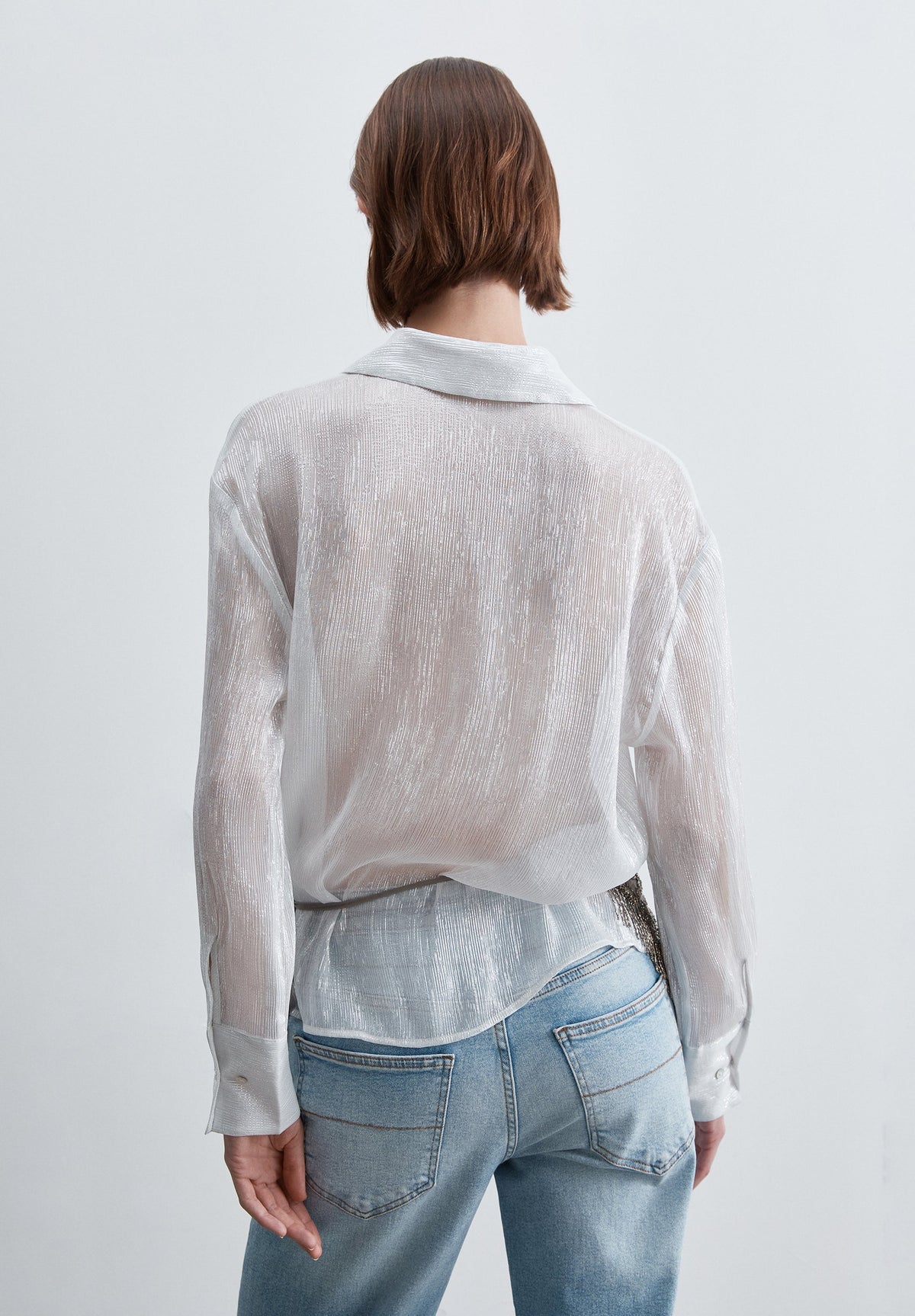 LUREX SILK SHIRT