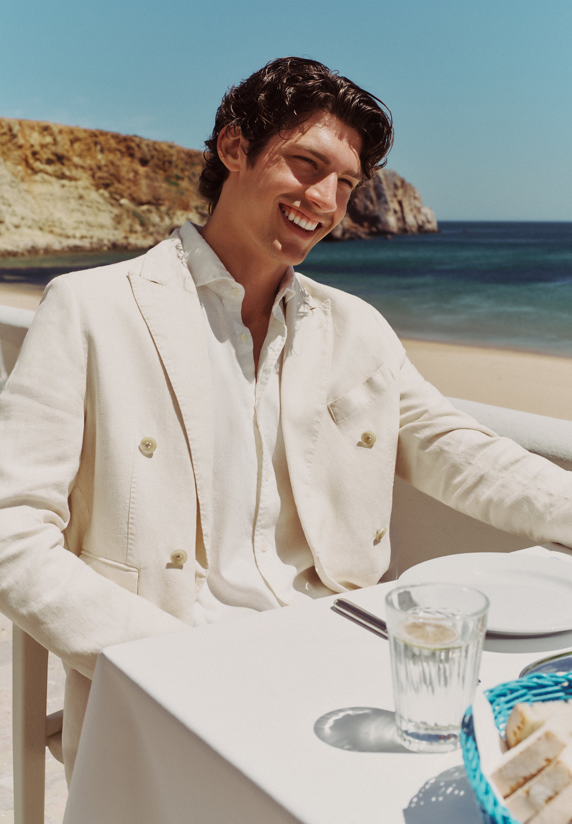 100% LINEN BLAZER