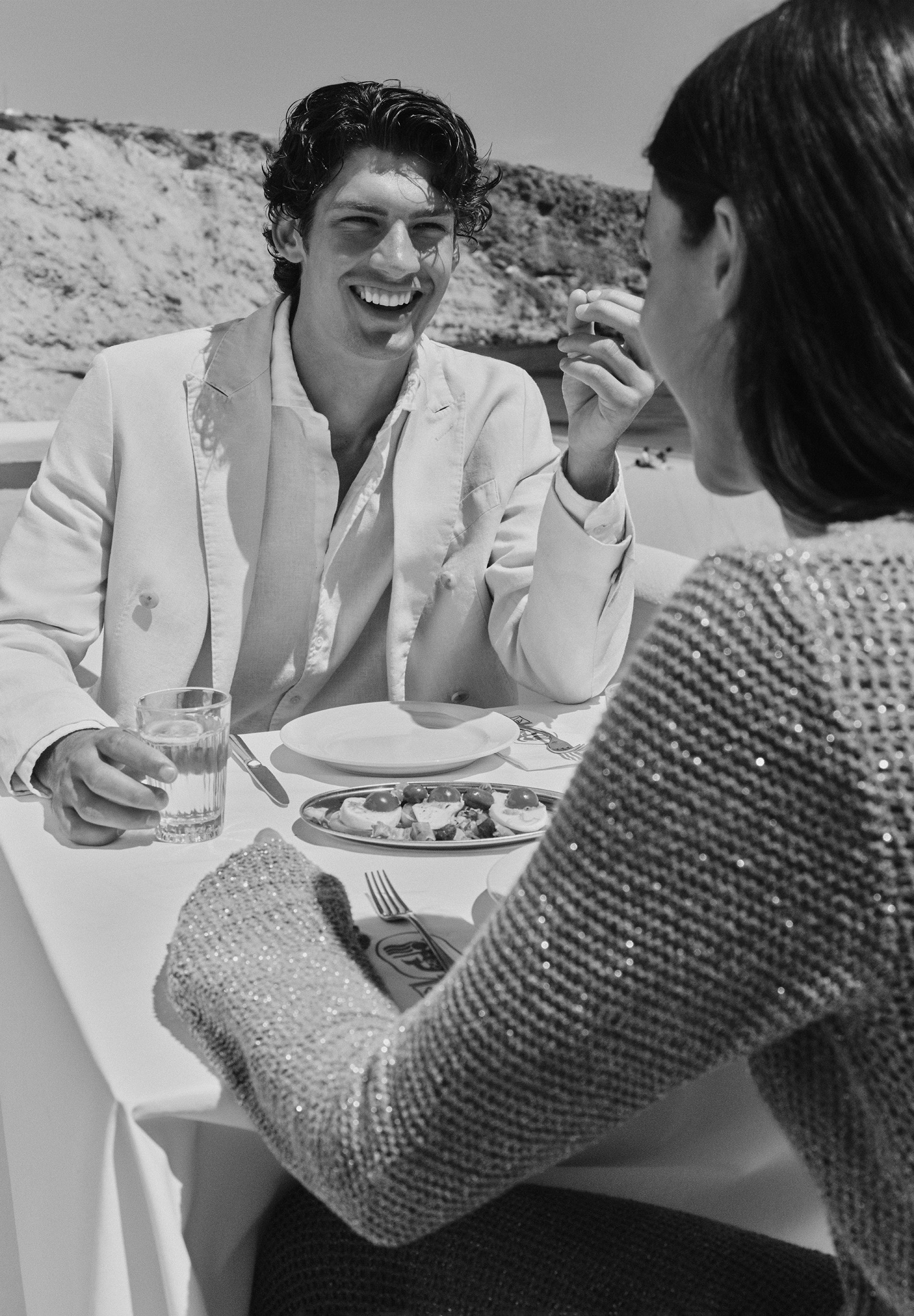 100% LINEN BLAZER