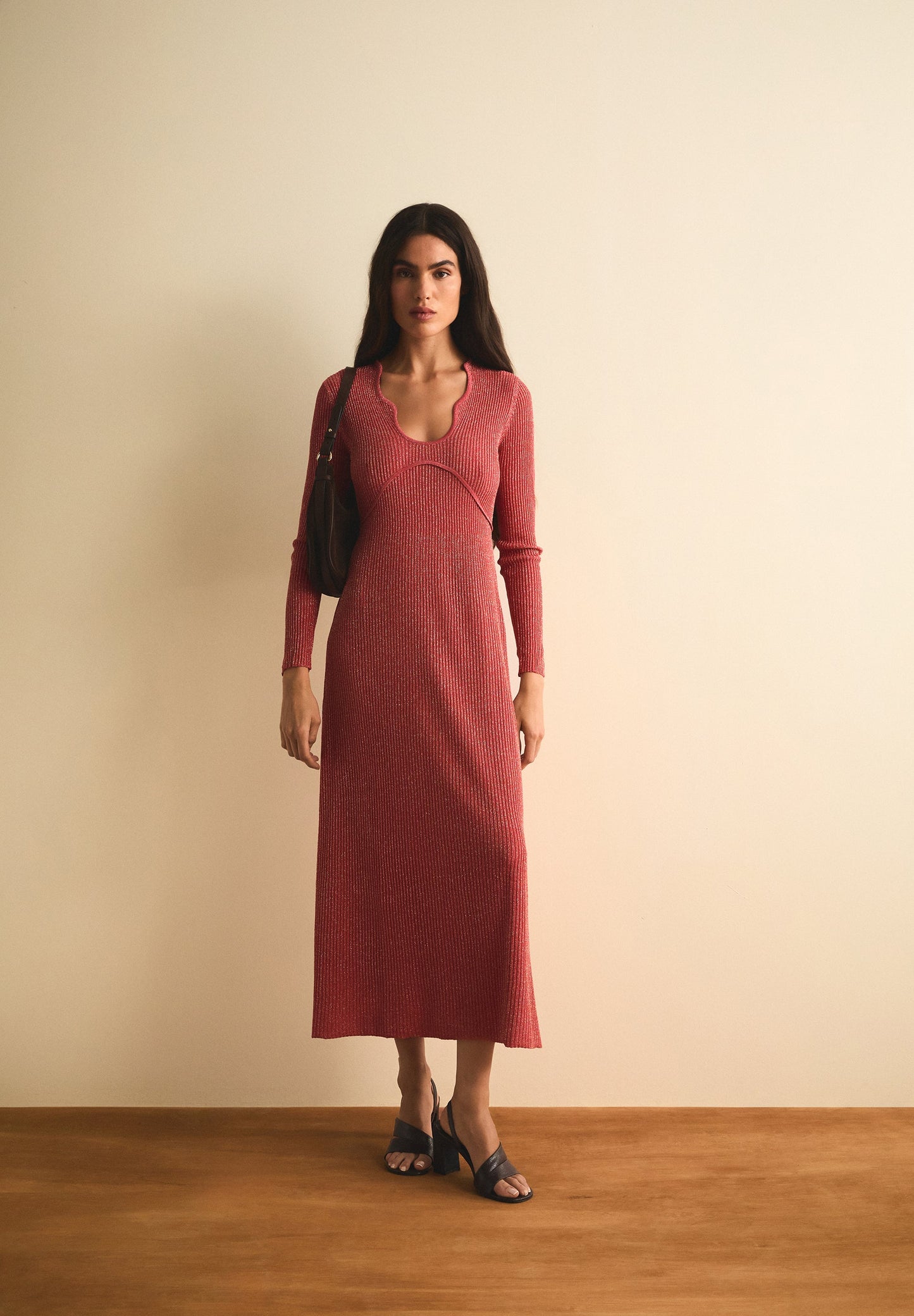 LUREX KNIT DRESS