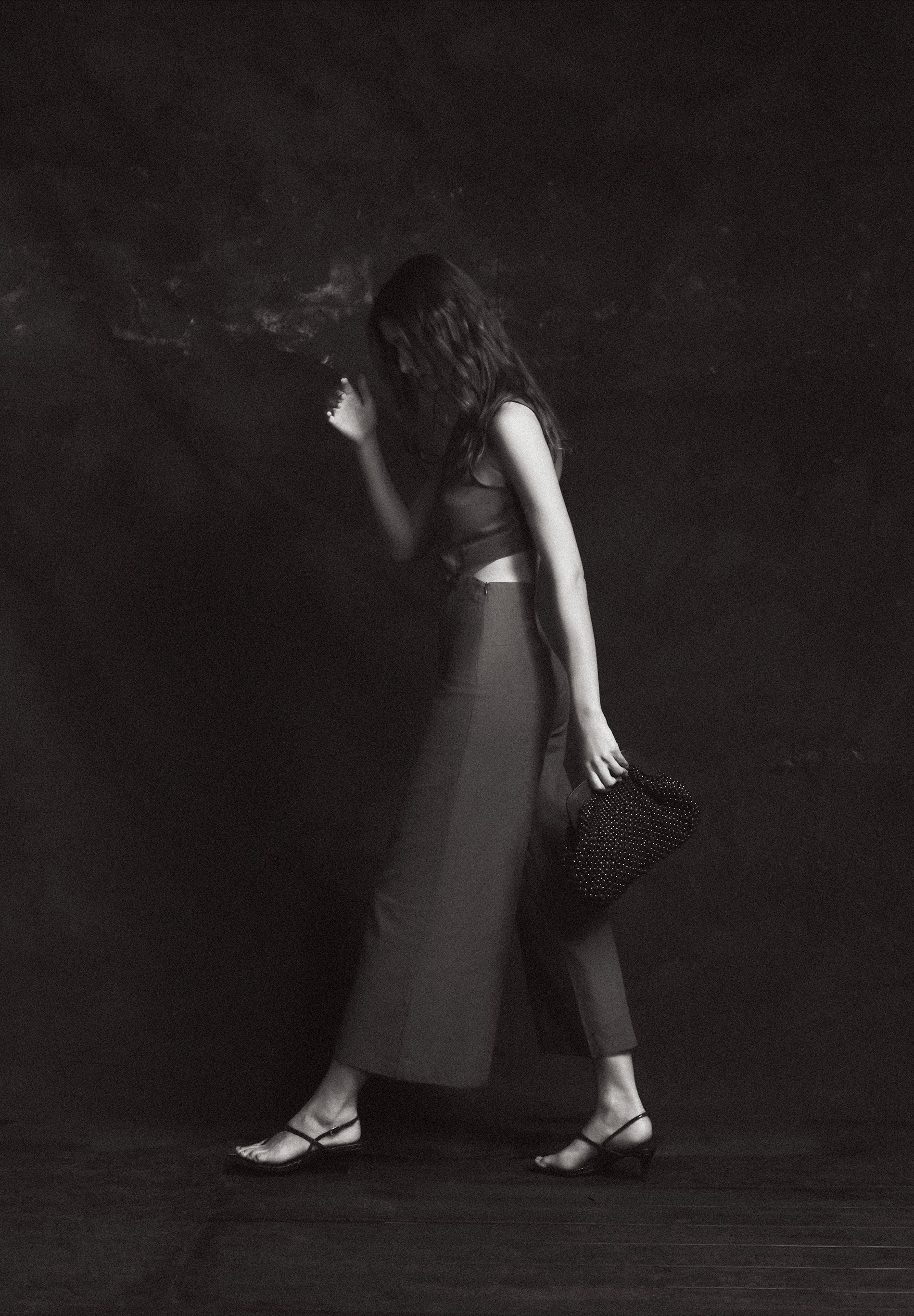 LINEN JUMPSUIT WITH CUT-OUTS