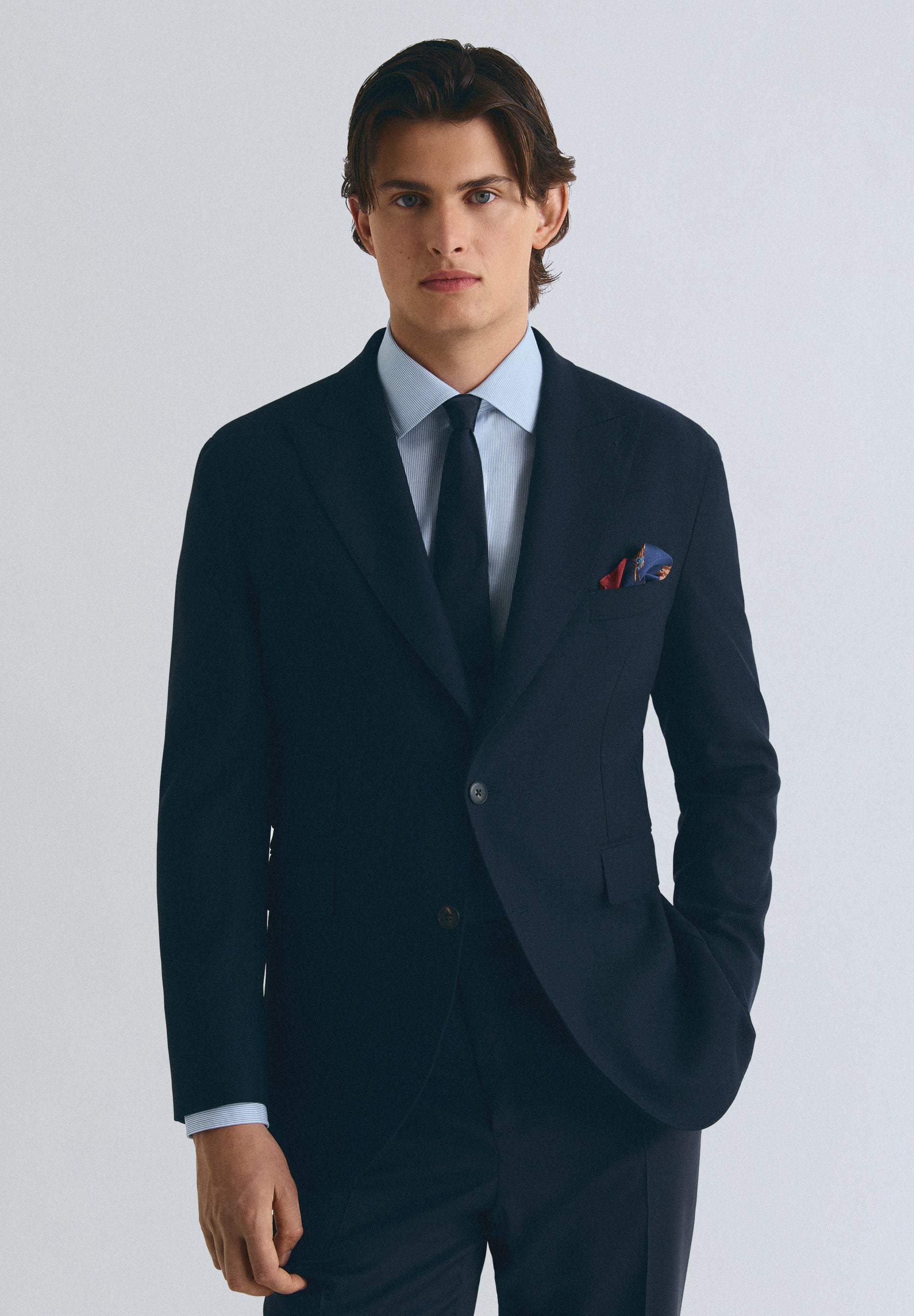 STRAKKE BLAZER MET ZAKKEN