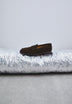SUEDE PENNY LOAFERS