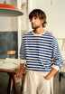 LONG SLEEVE STRIPED T-SHIRT