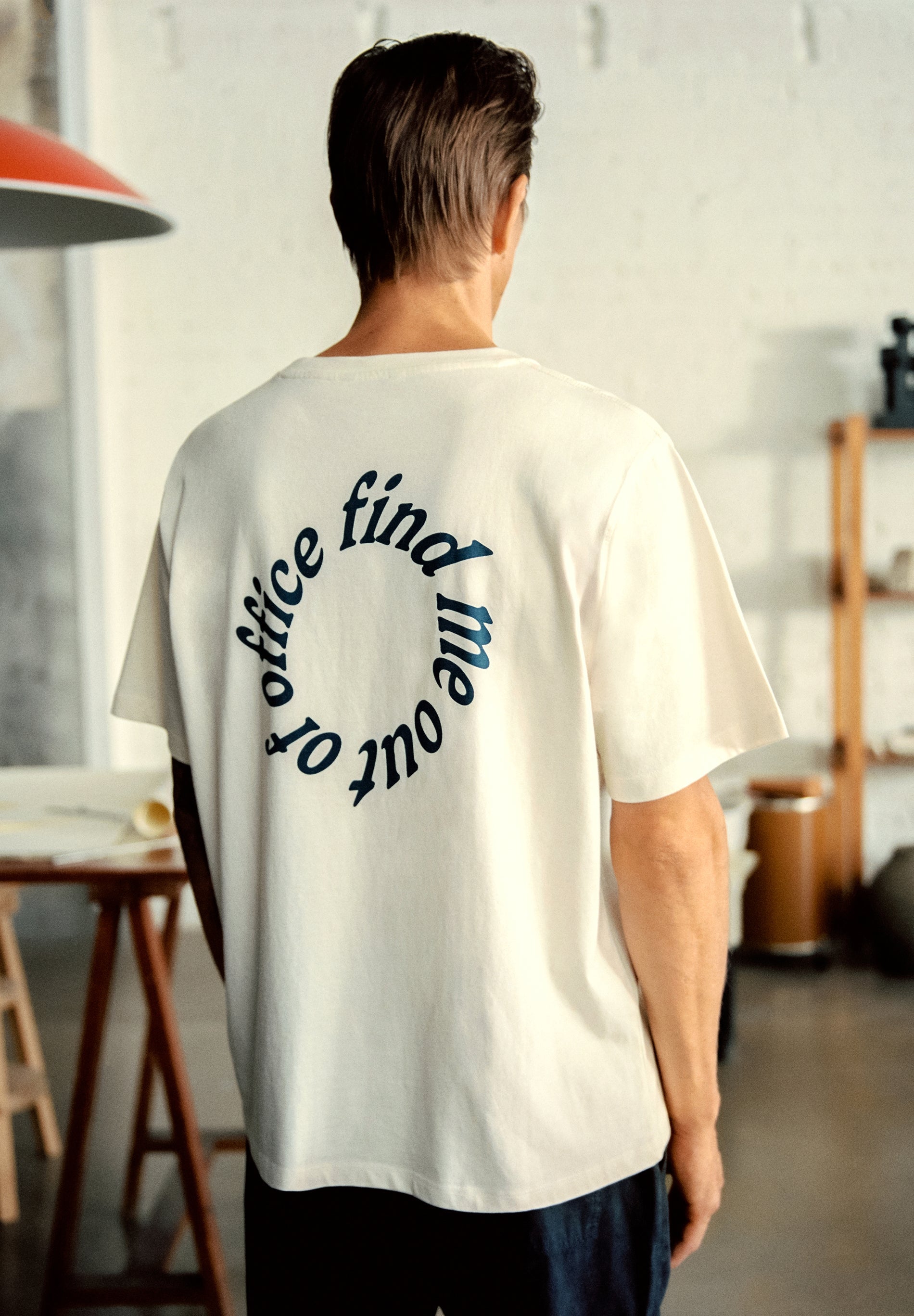 T-SHIRT WITH LOGO PRINT