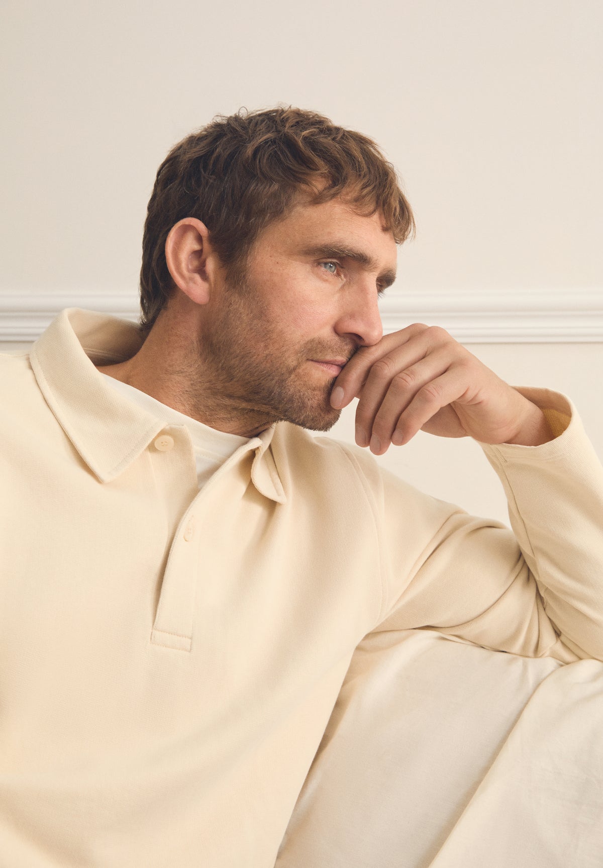 POLO NECK SWEATSHIRT