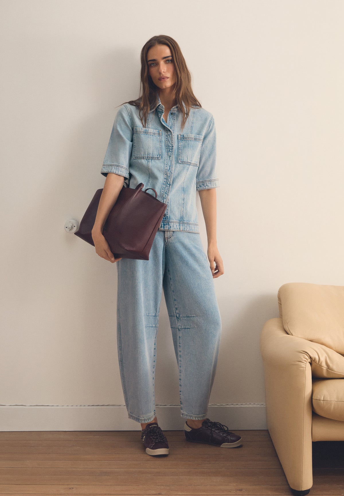 LEATHER TOTE BAG