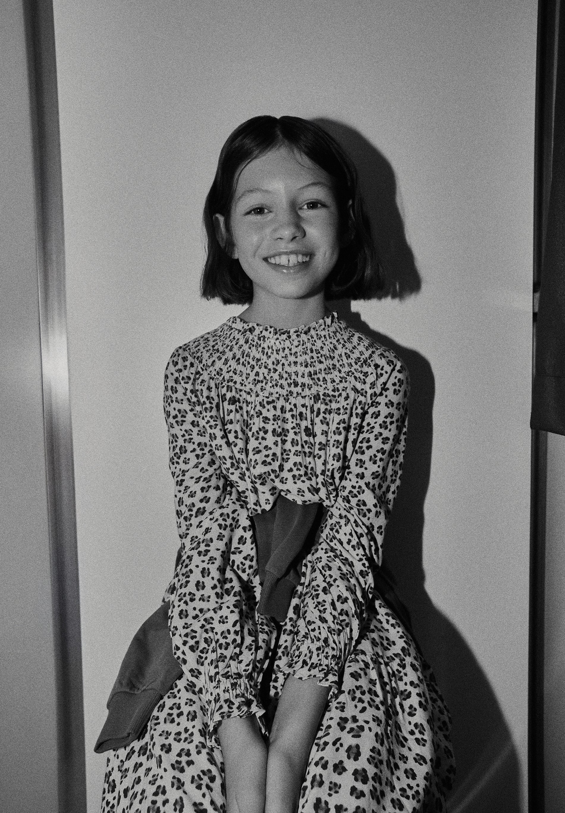 ANIMAL PRINT MINI DRESS