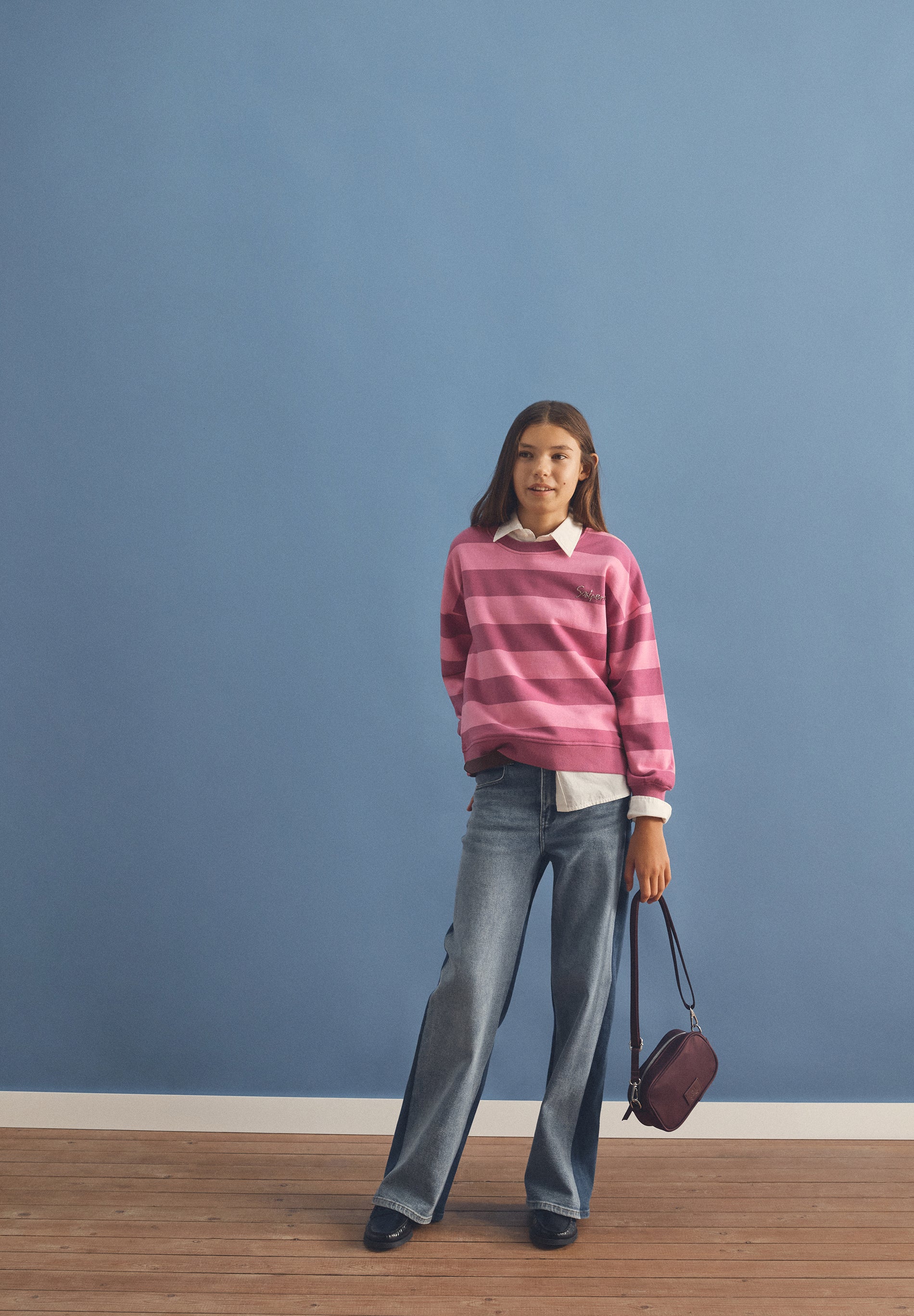 TWO-TONE JEANS