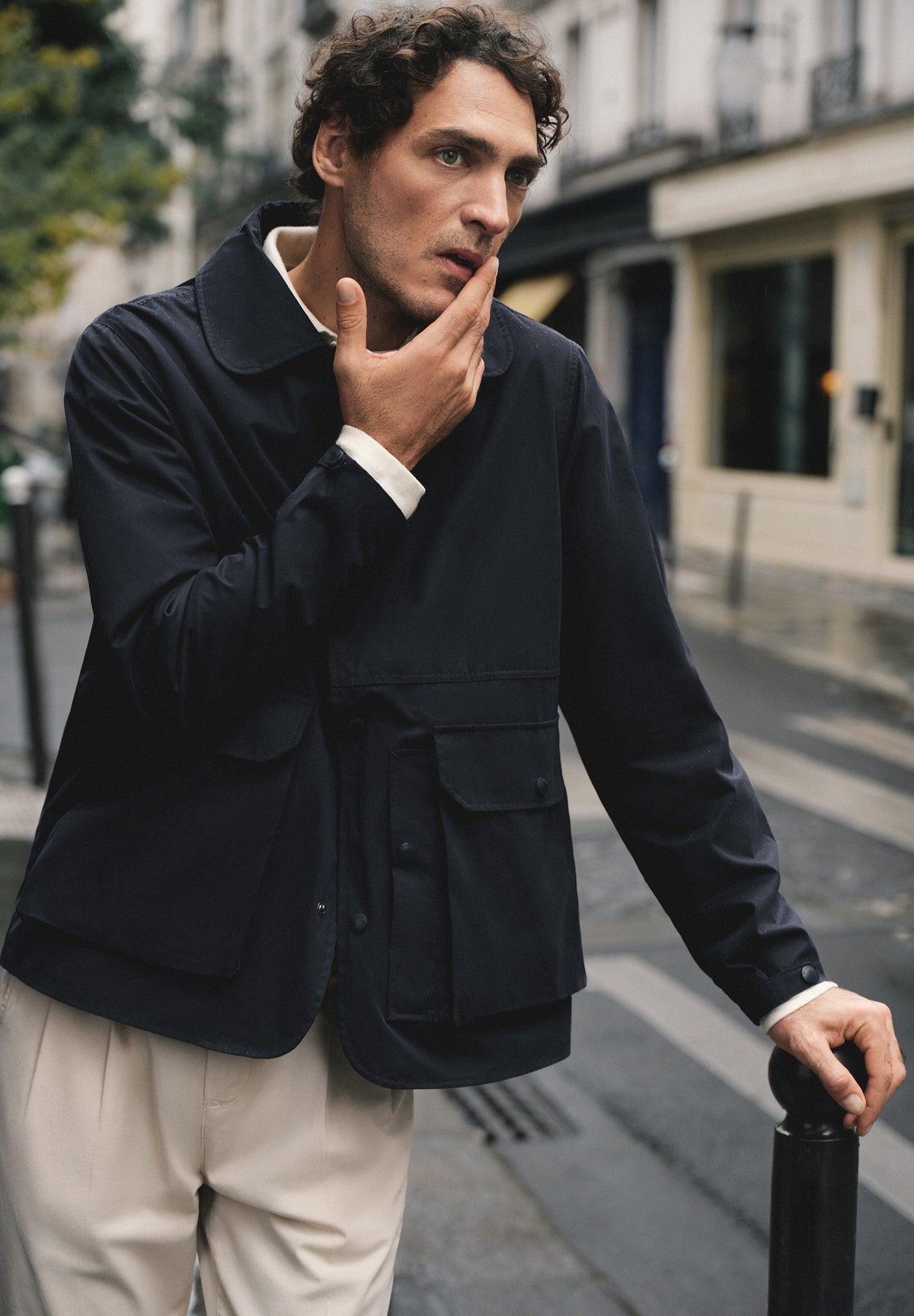 TECHNICAL JACKET WITH POCKETS