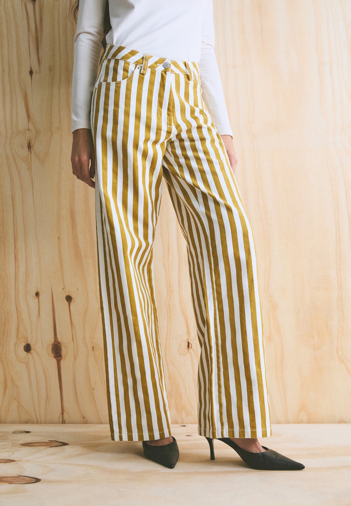 SCSTRIPES DENIM PANT