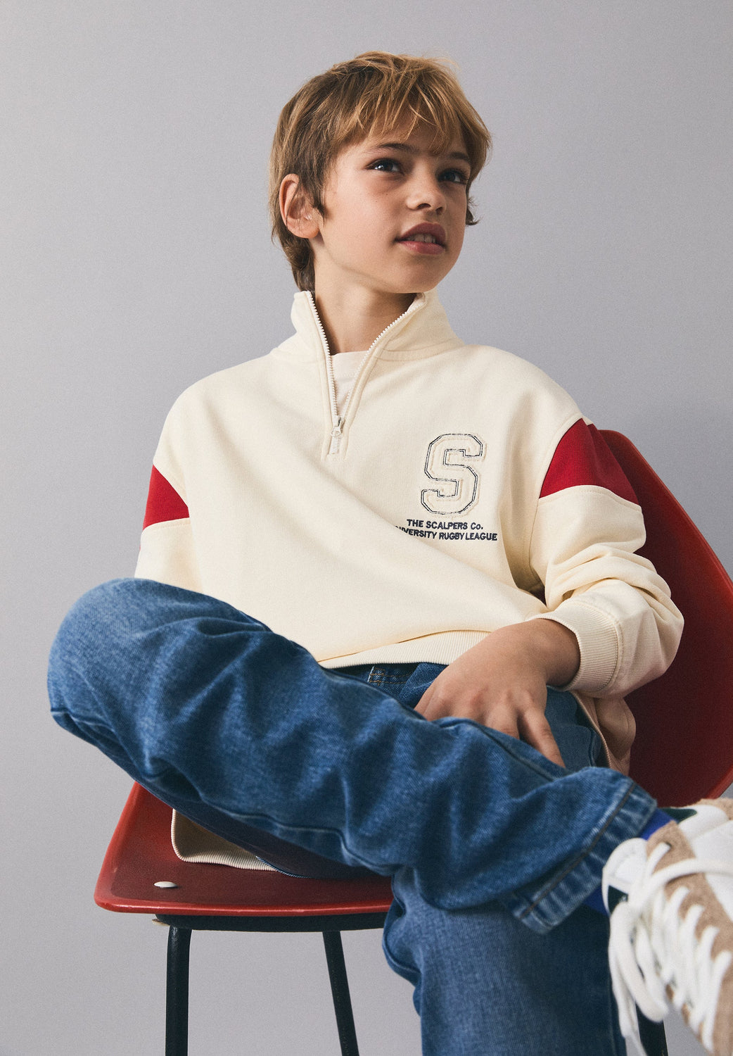 SUDADERA CUELLO ALTO CREMALLERA - Scalpers